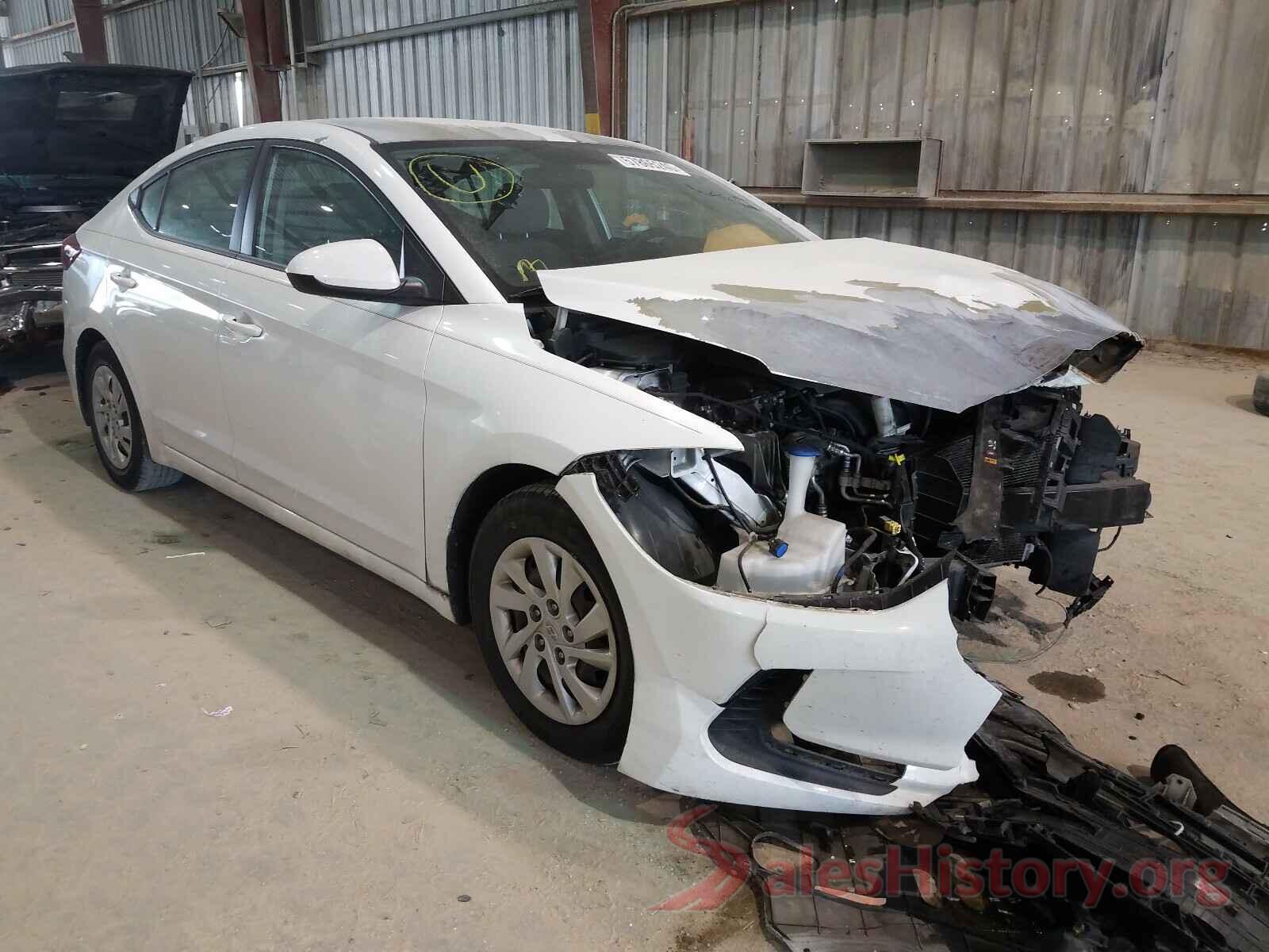 5NPD74LFXHH058927 2017 HYUNDAI ELANTRA