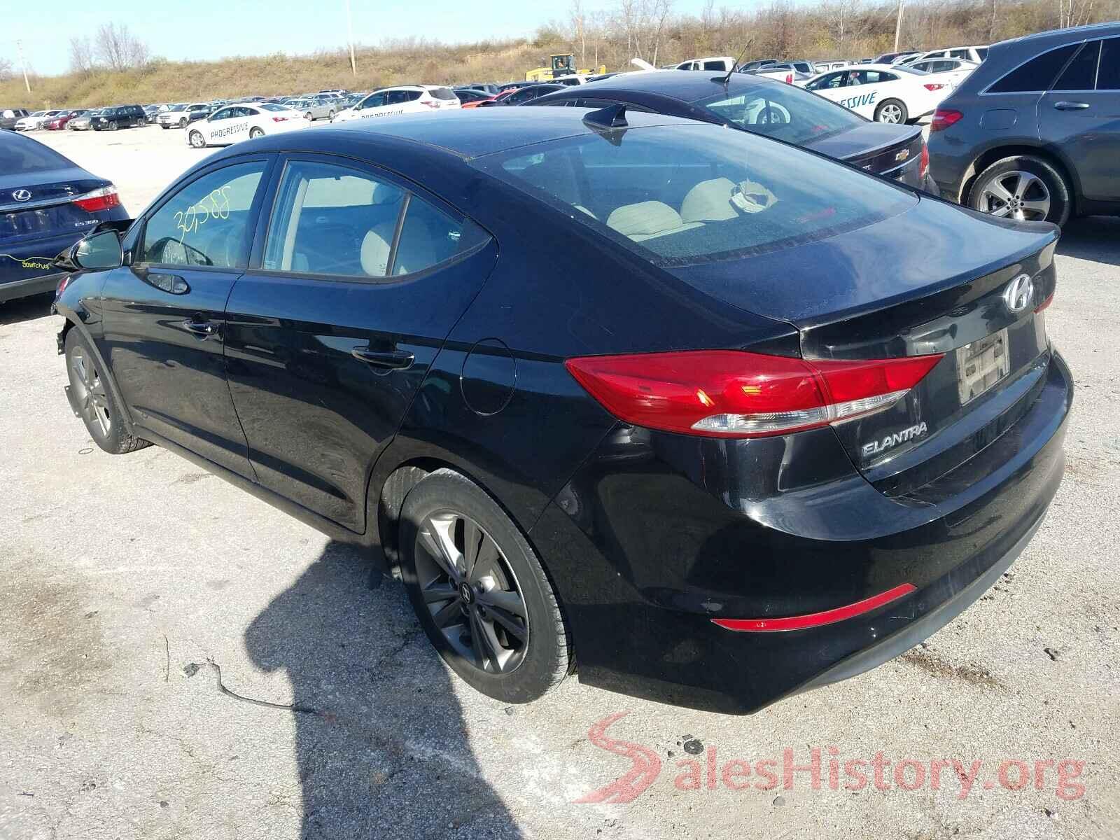 5NPD84LF8HH184961 2017 HYUNDAI ELANTRA