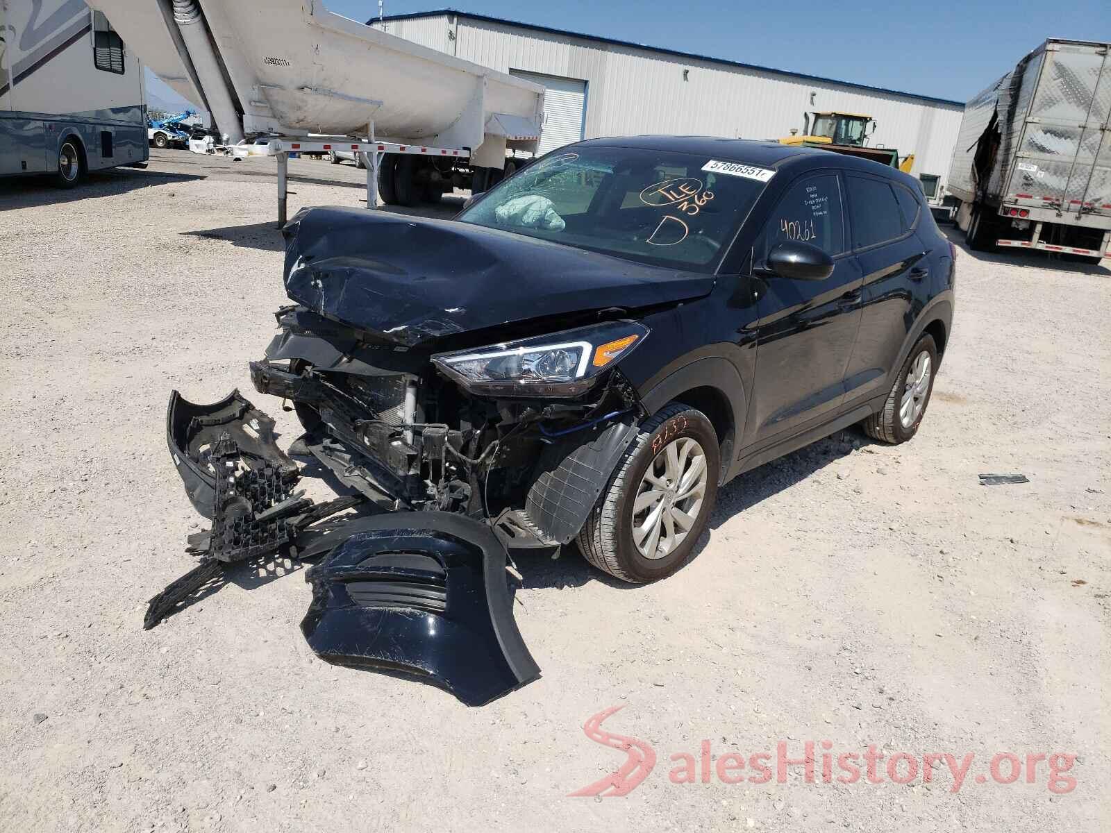 KM8J23A46KU925410 2019 HYUNDAI TUCSON