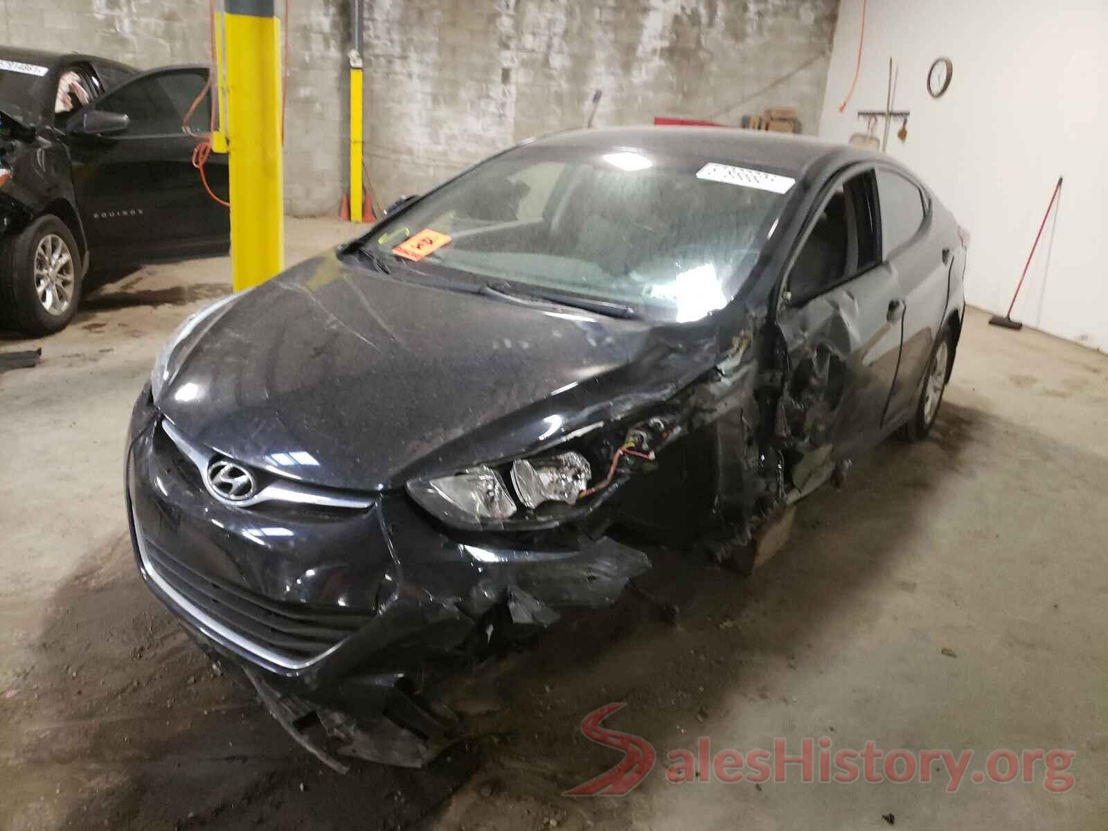 KMHDH4AE2GU517164 2016 HYUNDAI ELANTRA