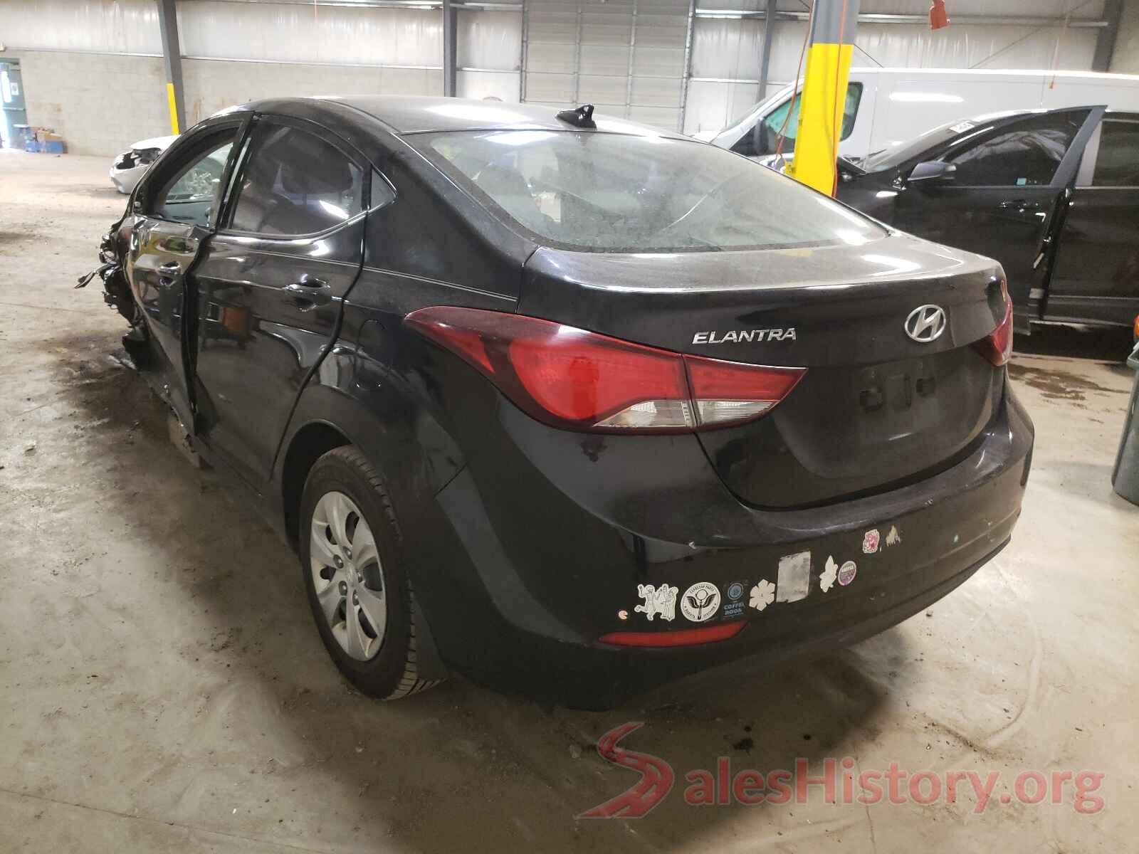 KMHDH4AE2GU517164 2016 HYUNDAI ELANTRA