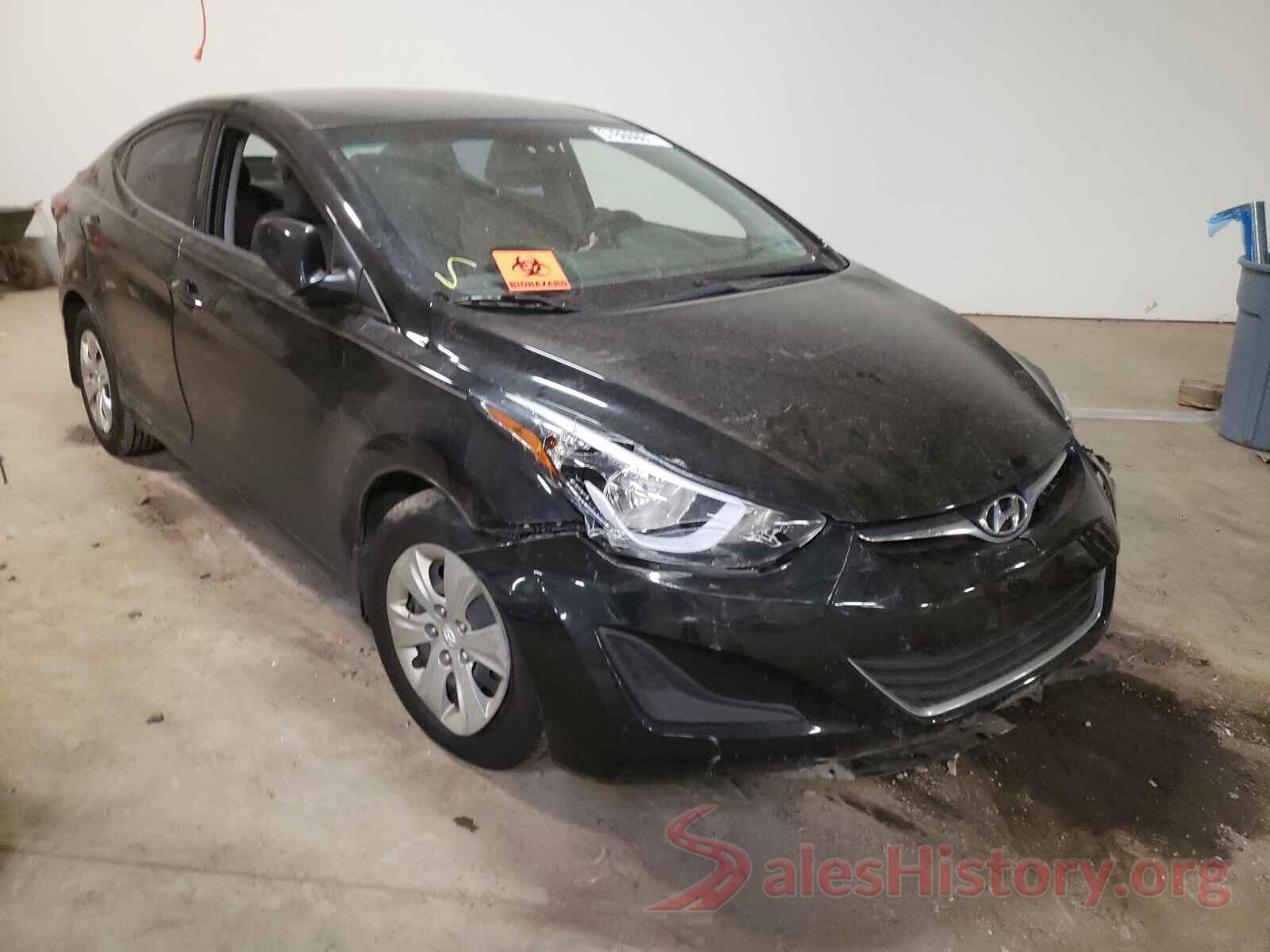 KMHDH4AE2GU517164 2016 HYUNDAI ELANTRA