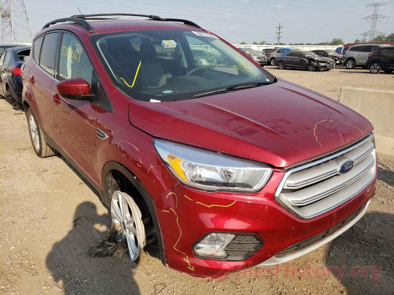 1FMCU0GD0JUC03695 2018 FORD ESCAPE