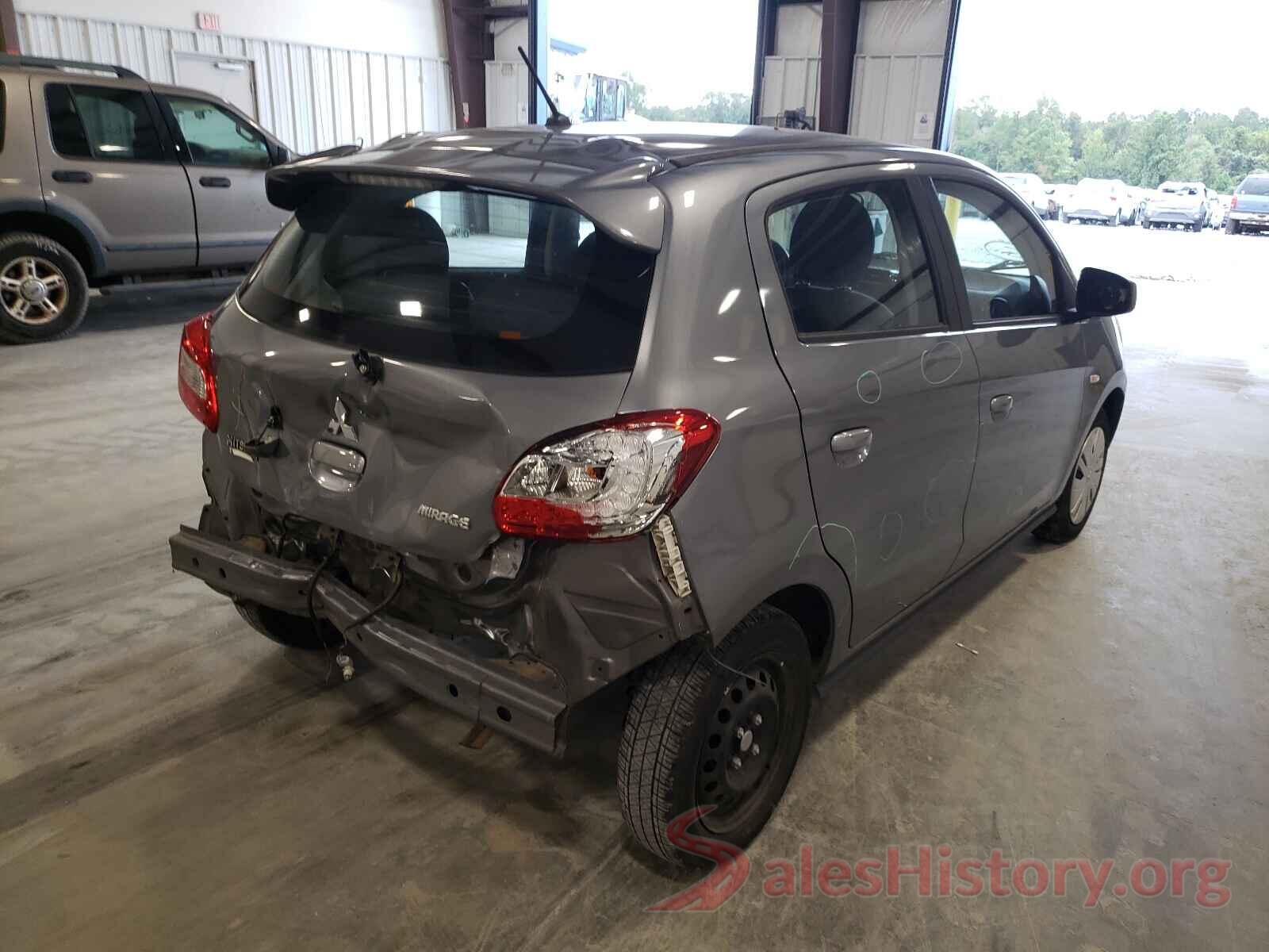 ML32A3HJ7KH008026 2019 MITSUBISHI MIRAGE