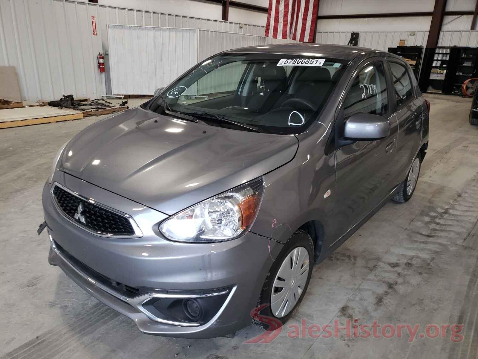 ML32A3HJ7KH008026 2019 MITSUBISHI MIRAGE