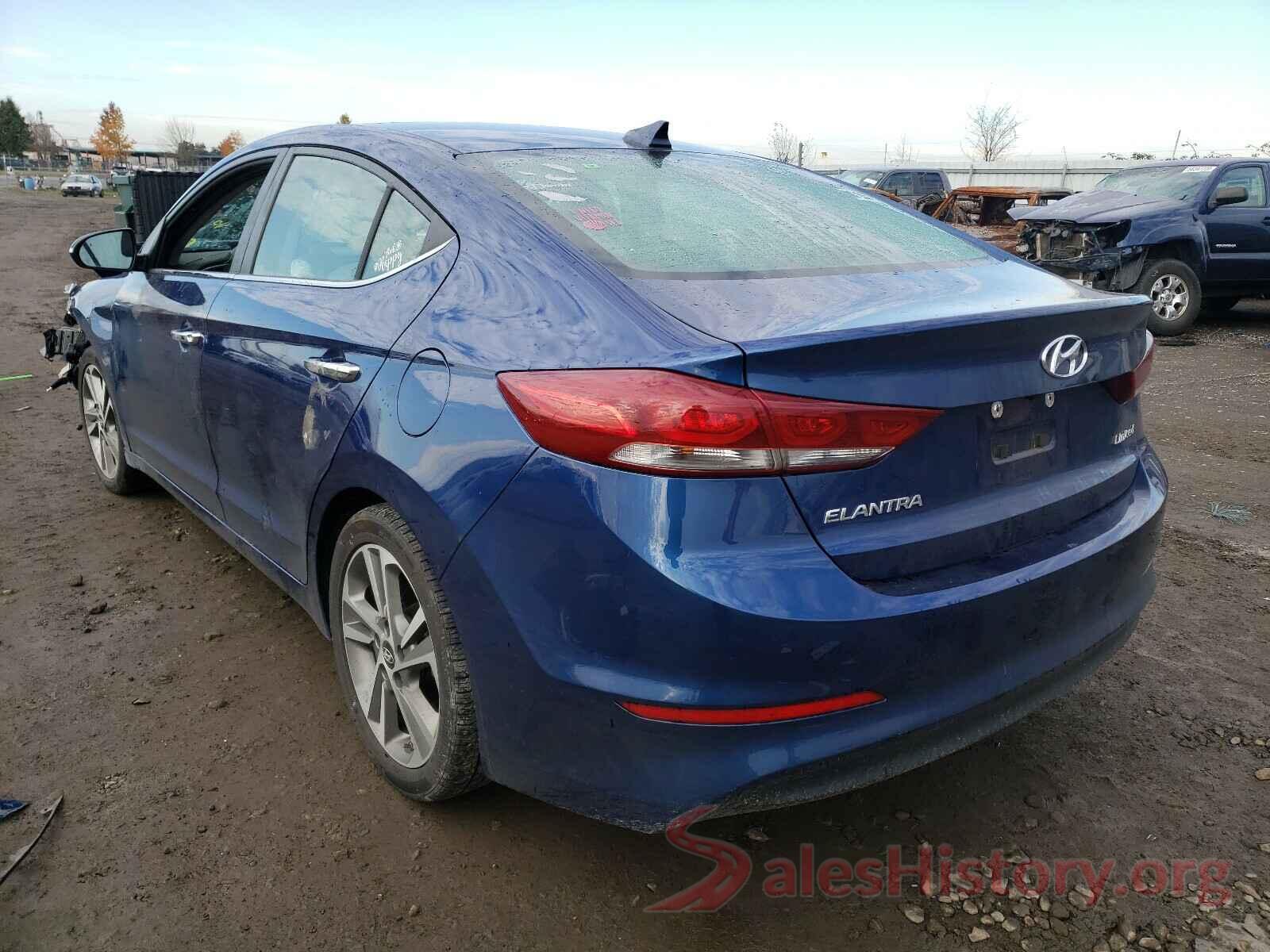 5NPD84LF0HH090671 2017 HYUNDAI ELANTRA