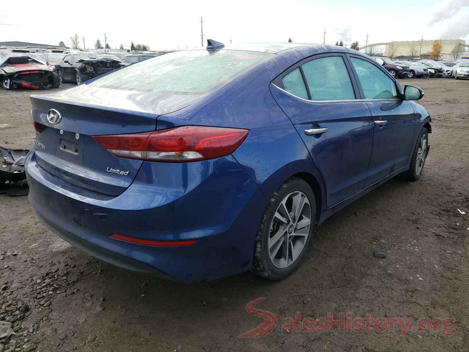 5NPD84LF0HH090671 2017 HYUNDAI ELANTRA