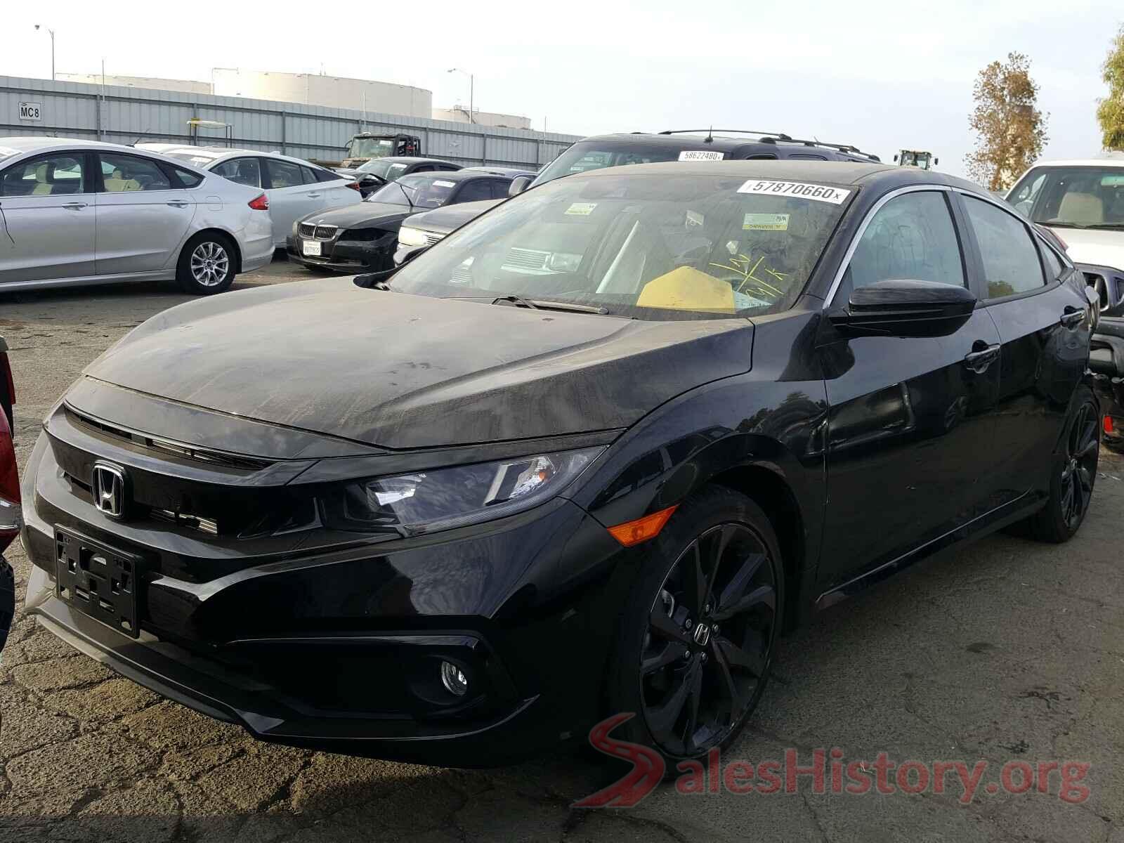 19XFC2F89LE210165 2020 HONDA CIVIC