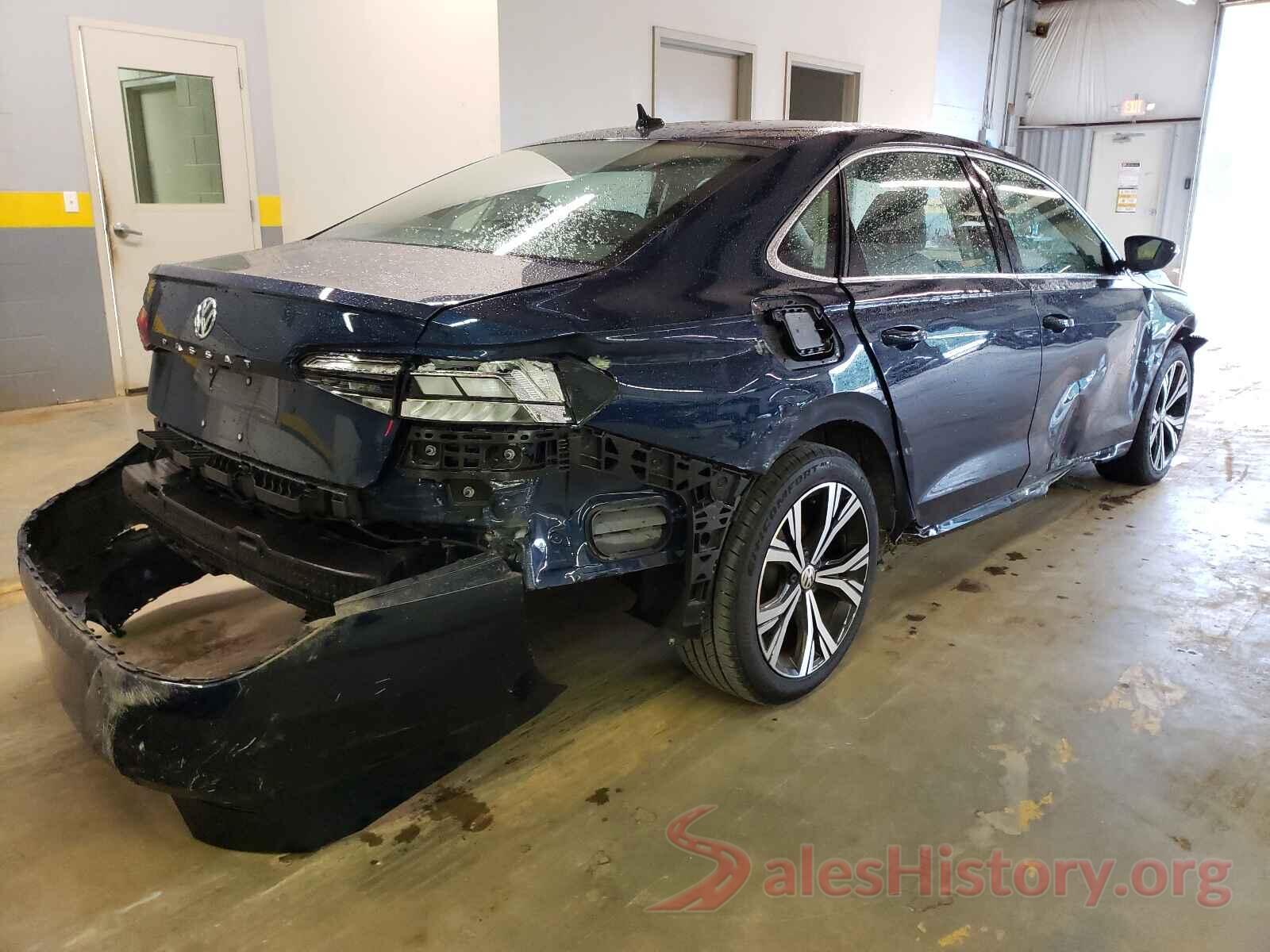 1VWSA7A34MC002844 2021 VOLKSWAGEN PASSAT