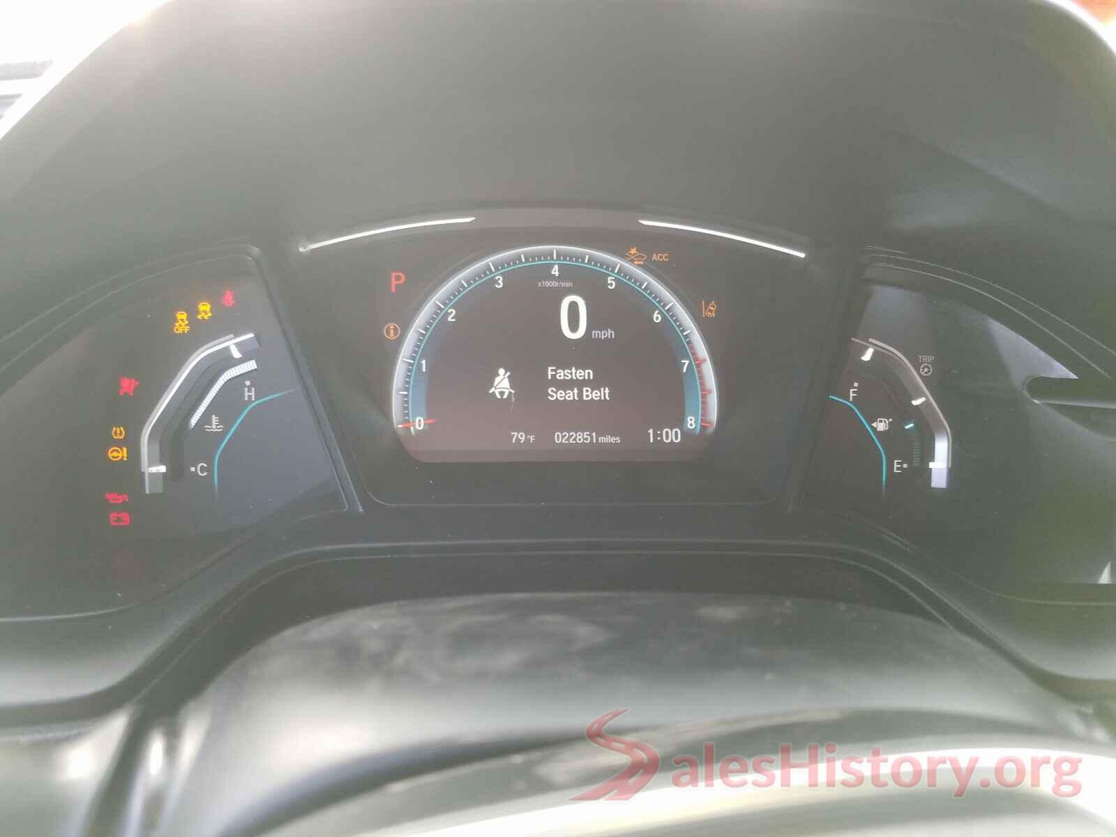 19XFC2F67KE201042 2019 HONDA CIVIC