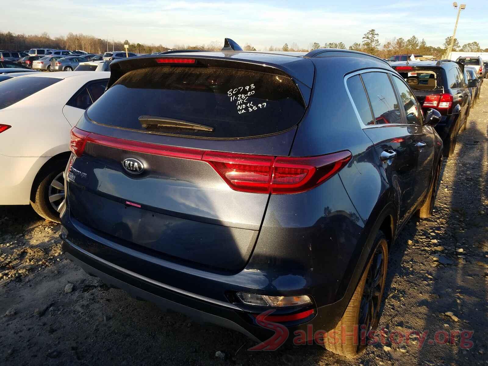 KNDP63AC8L7793597 2020 KIA SPORTAGE