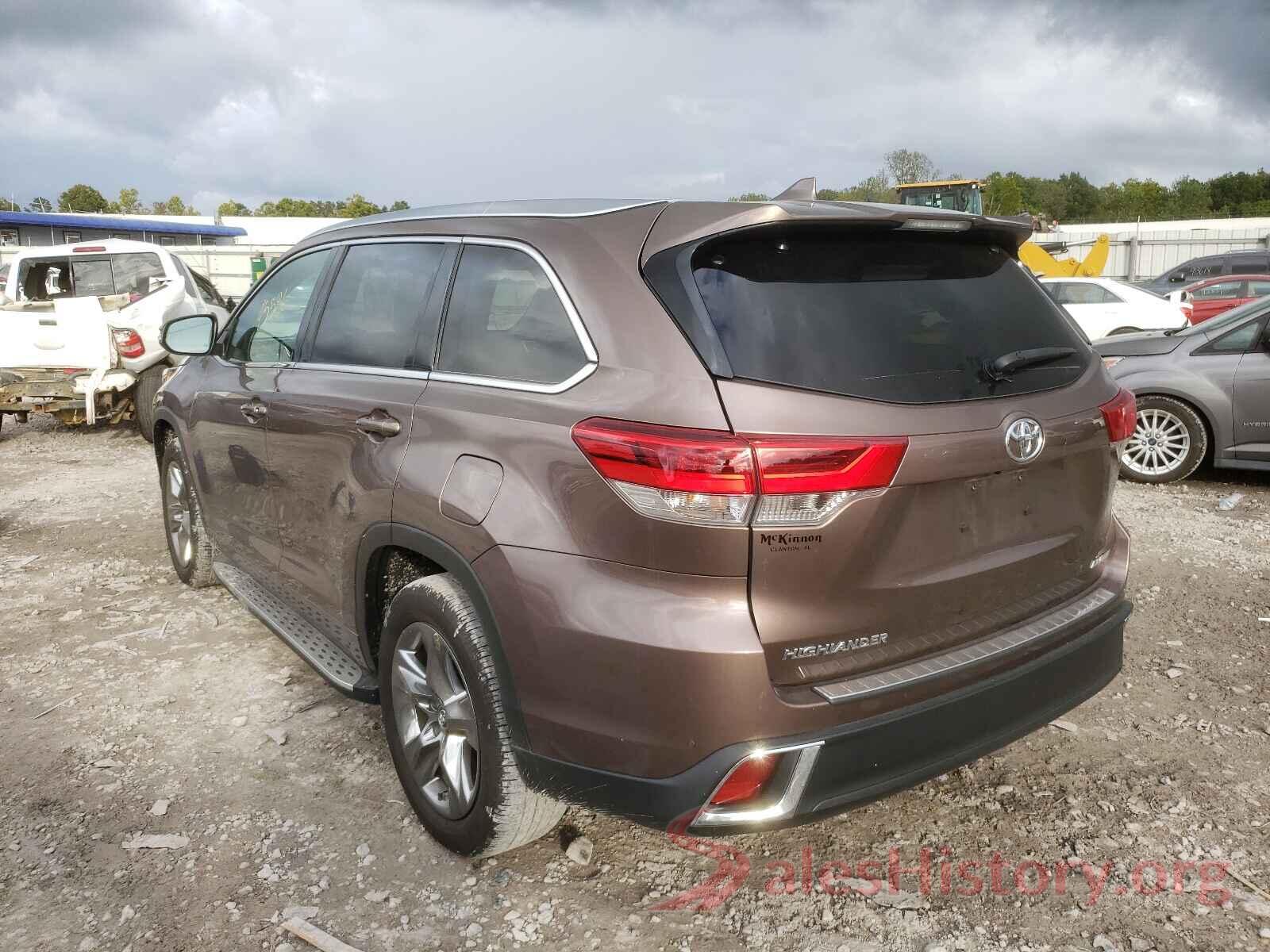 5TDYZRFHXHS188951 2017 TOYOTA HIGHLANDER