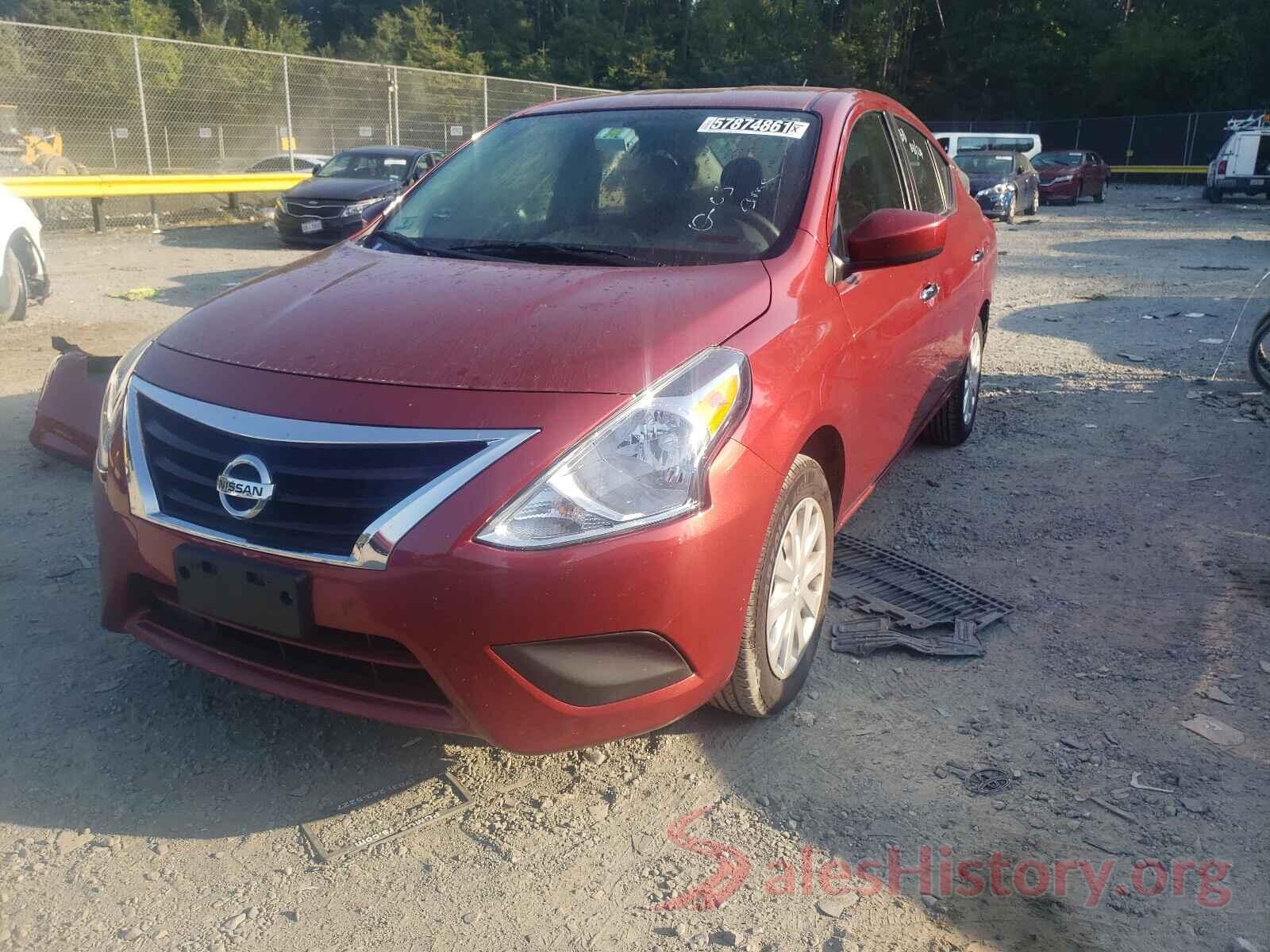 3N1CN7AP9KL873788 2019 NISSAN VERSA