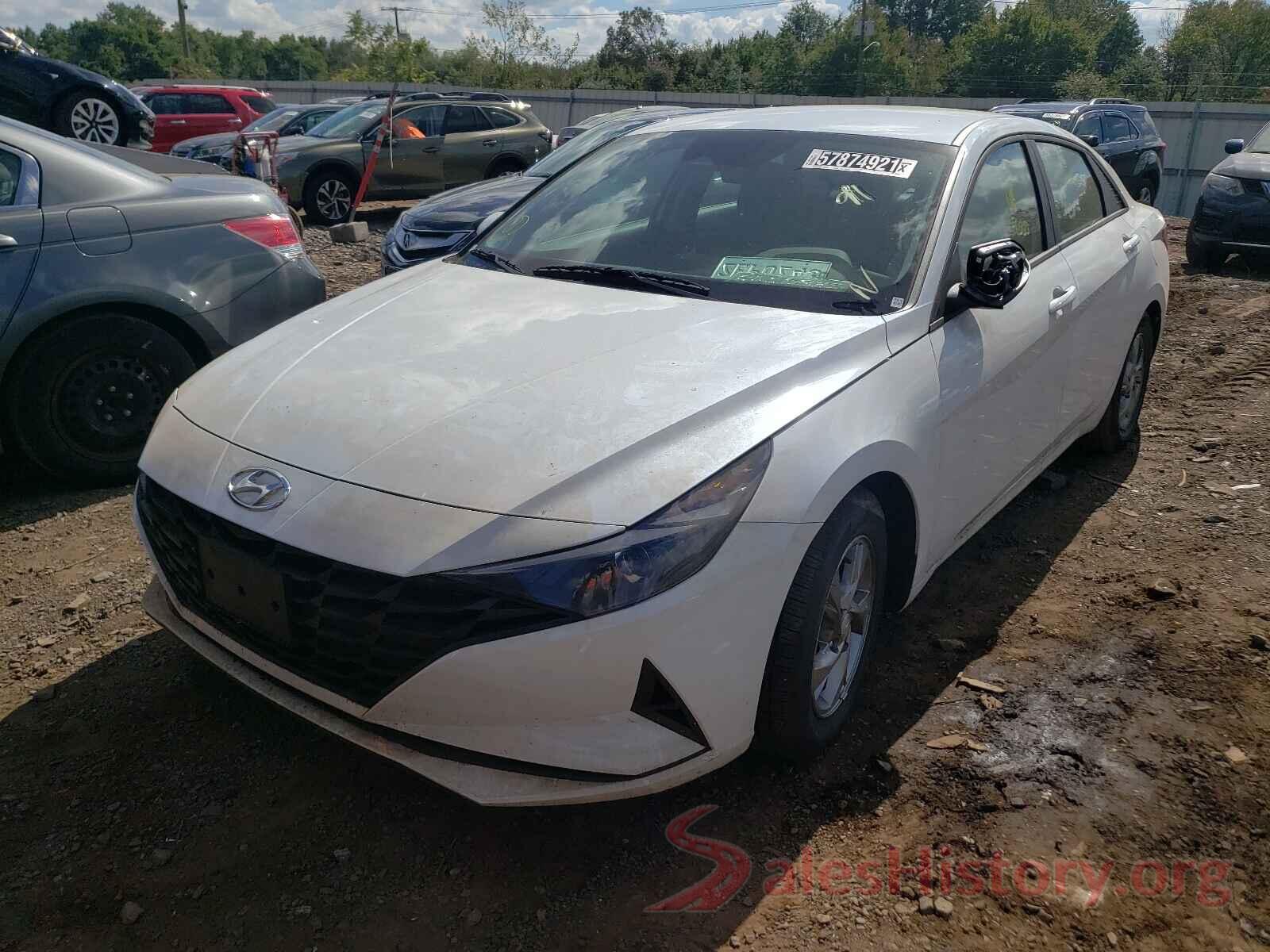 5NPLL4AG1MH042306 2021 HYUNDAI ELANTRA