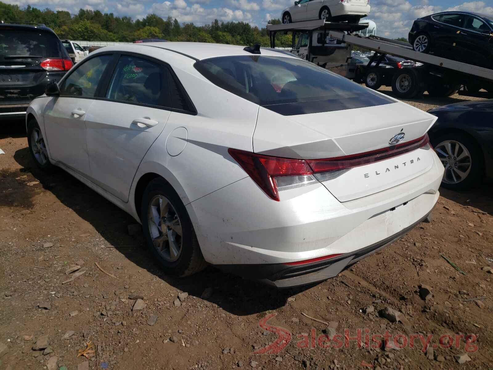 5NPLL4AG1MH042306 2021 HYUNDAI ELANTRA