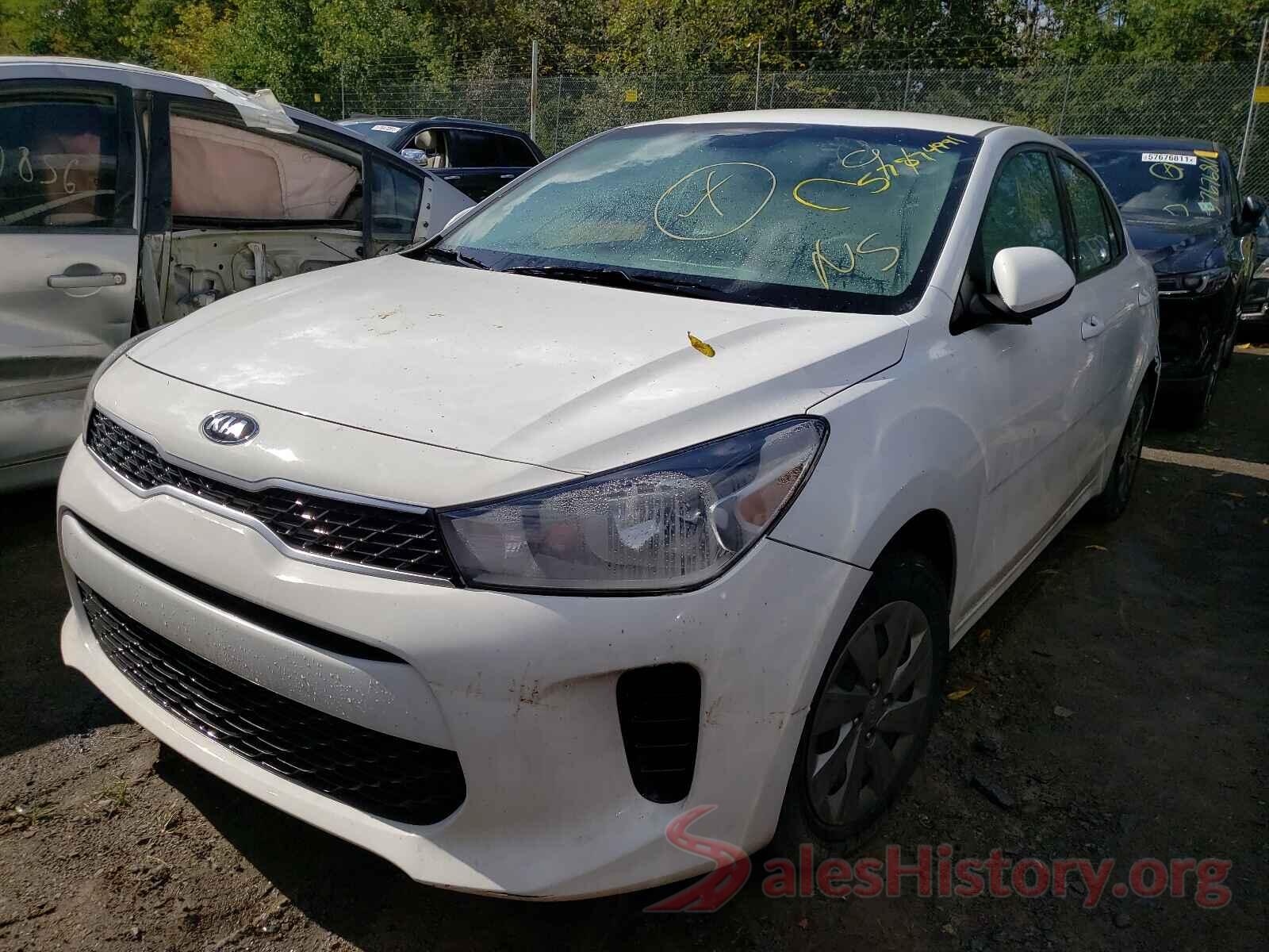 3KPA24ABXKE174612 2019 KIA RIO