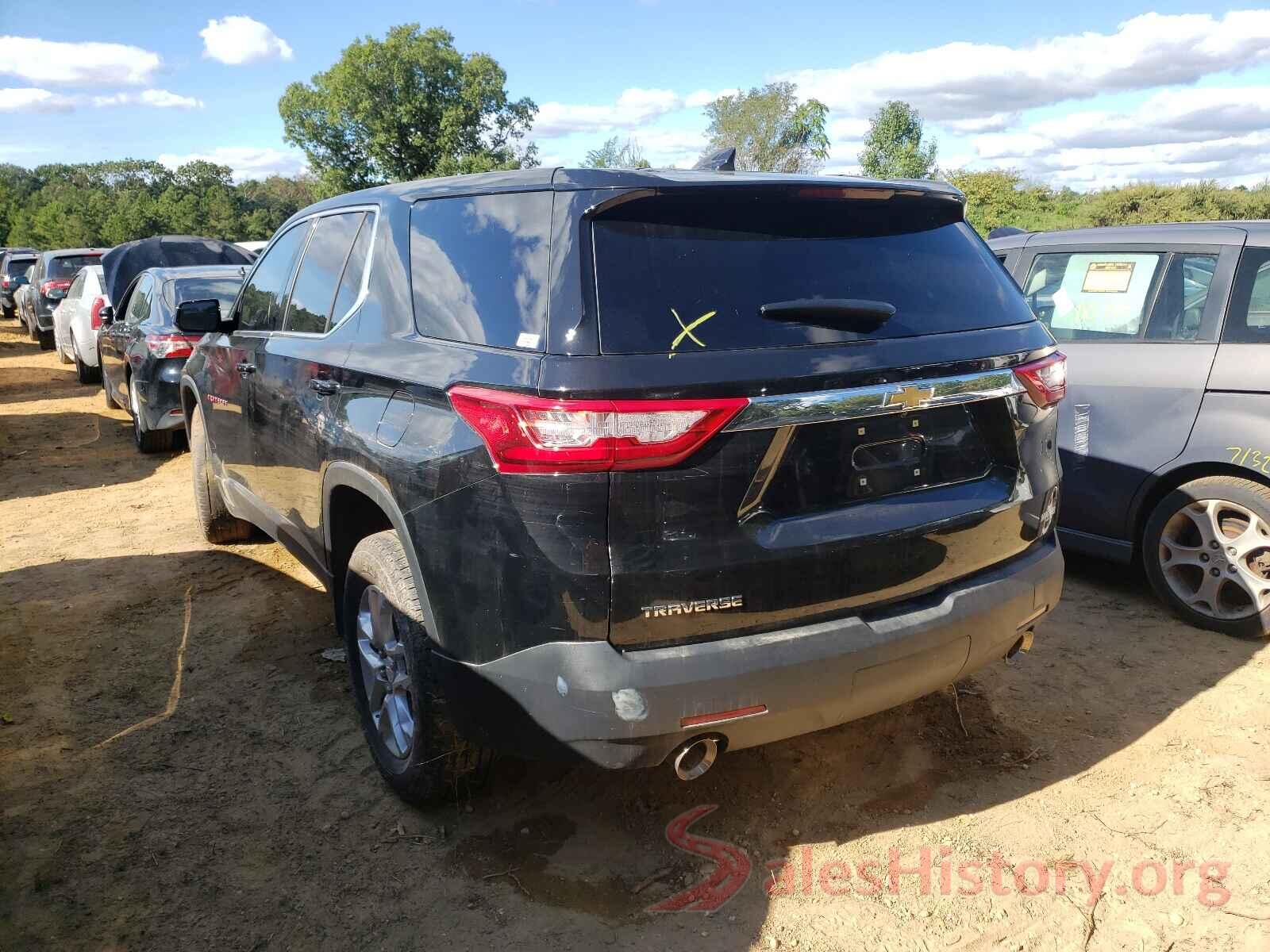 1GNERFKW7KJ154905 2019 CHEVROLET TRAVERSE