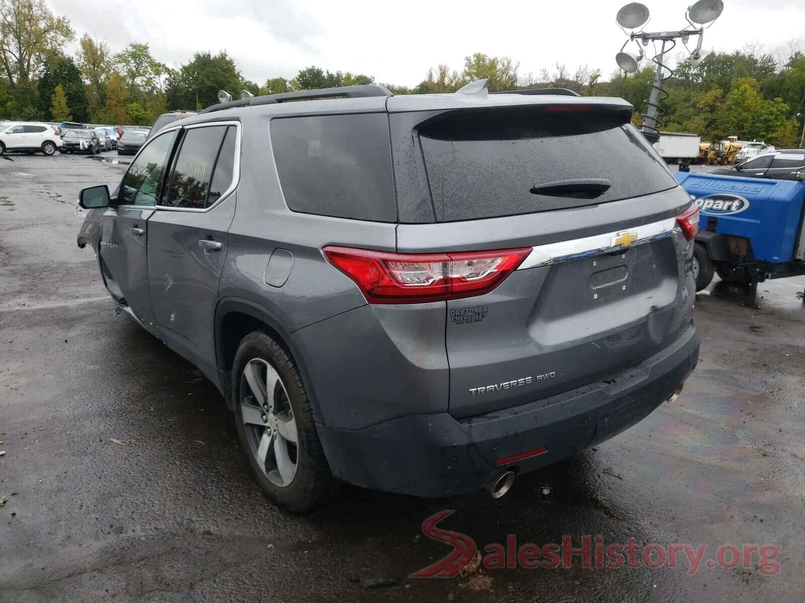 1GNEVHKWXMJ110214 2021 CHEVROLET TRAVERSE