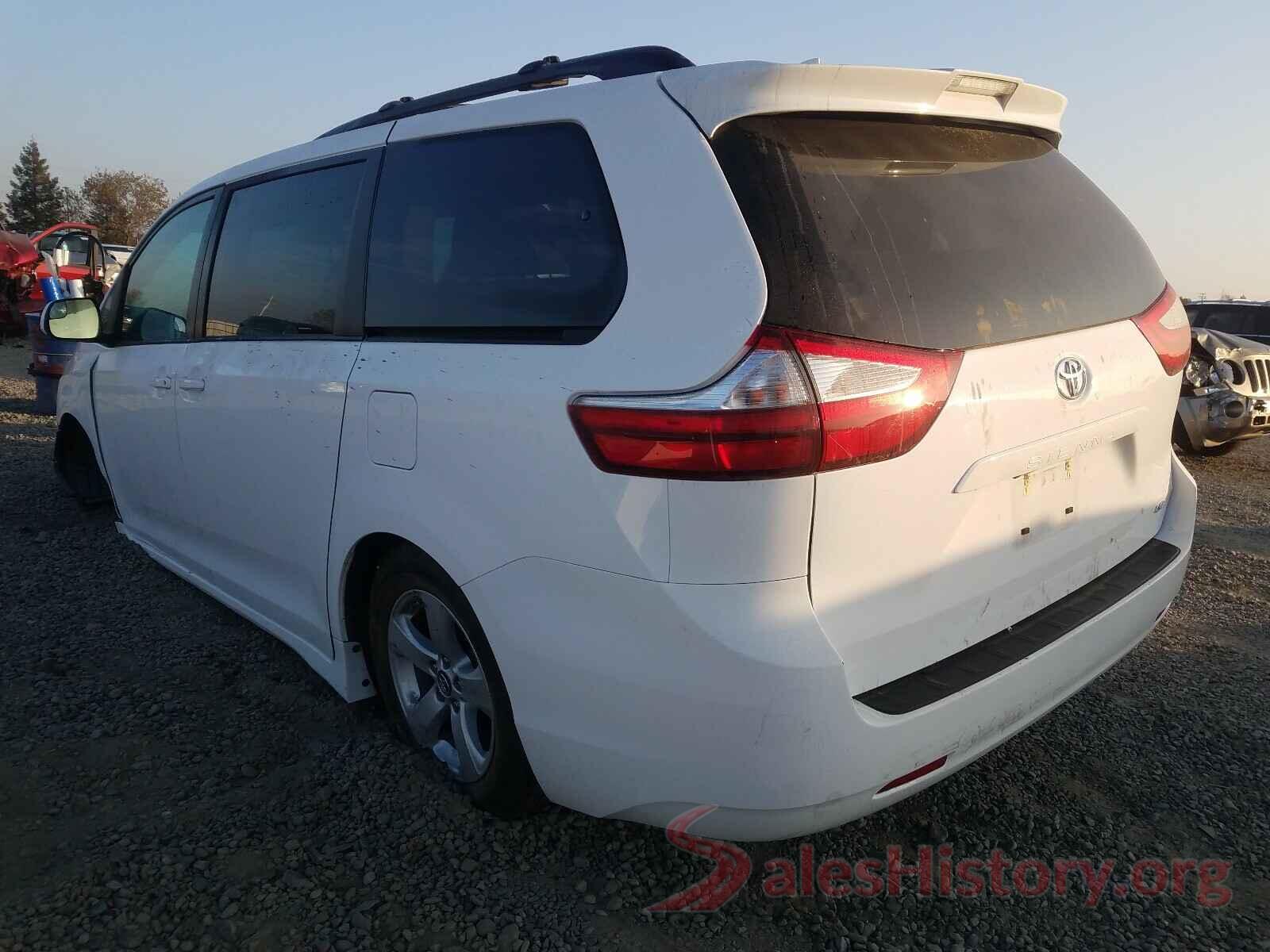 5TDKZ3DC4KS013256 2019 TOYOTA SIENNA