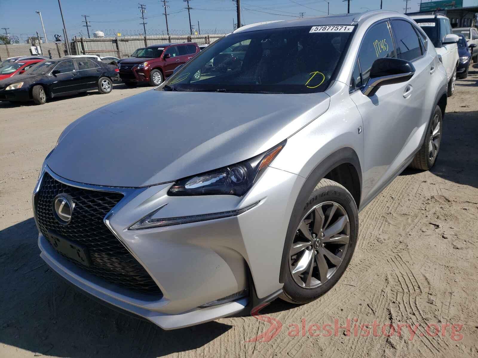 JTJYARBZXG2031977 2016 LEXUS NX