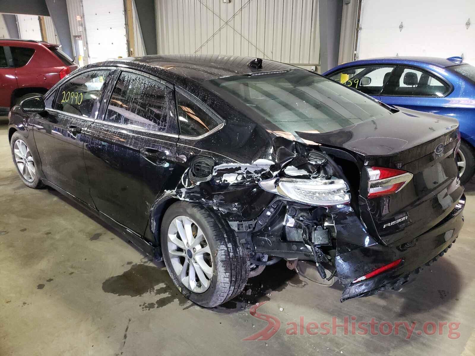 3FA6P0HD8KR230620 2019 FORD FUSION