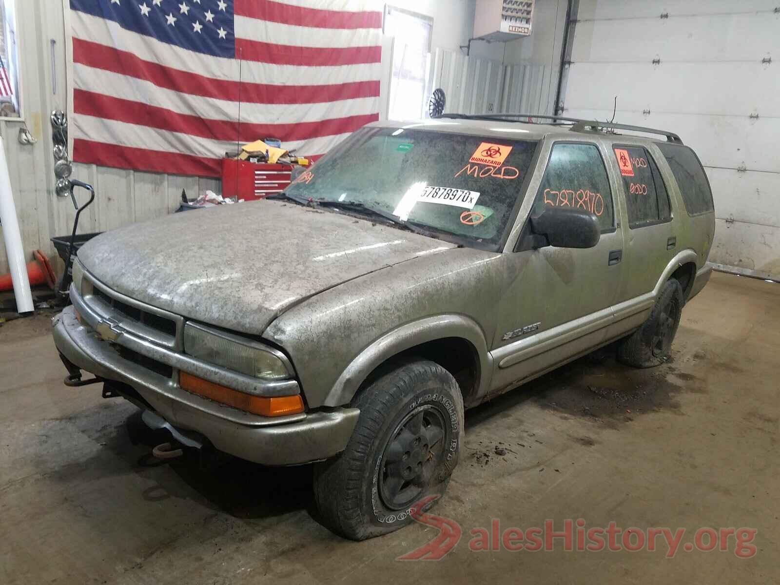 1GNDT13X73K146032 2003 CHEVROLET BLAZER