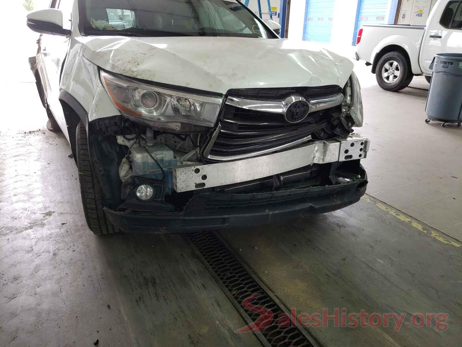 5TDJKRFH5GS505586 2016 TOYOTA HIGHLANDER