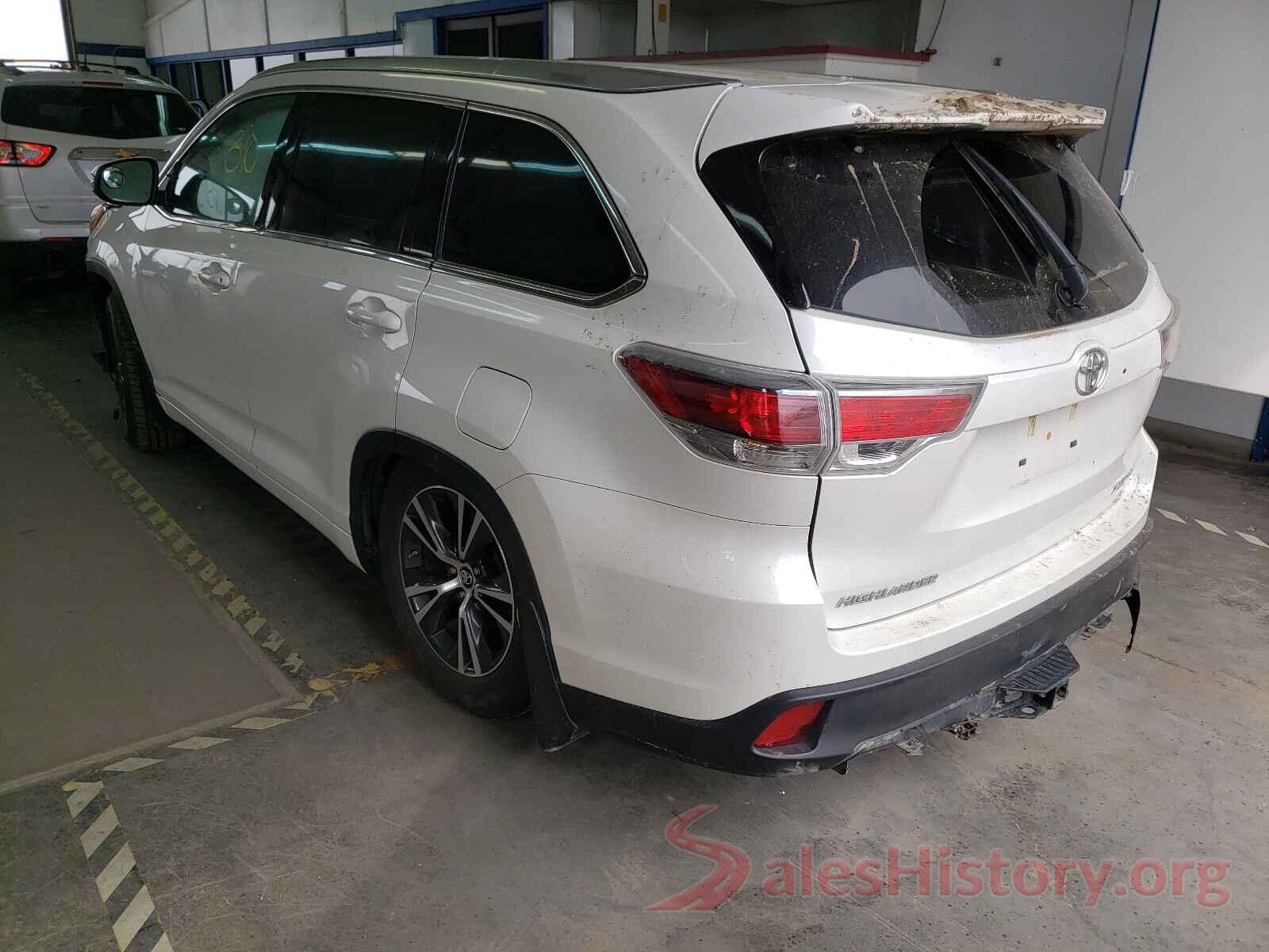 5TDJKRFH5GS505586 2016 TOYOTA HIGHLANDER