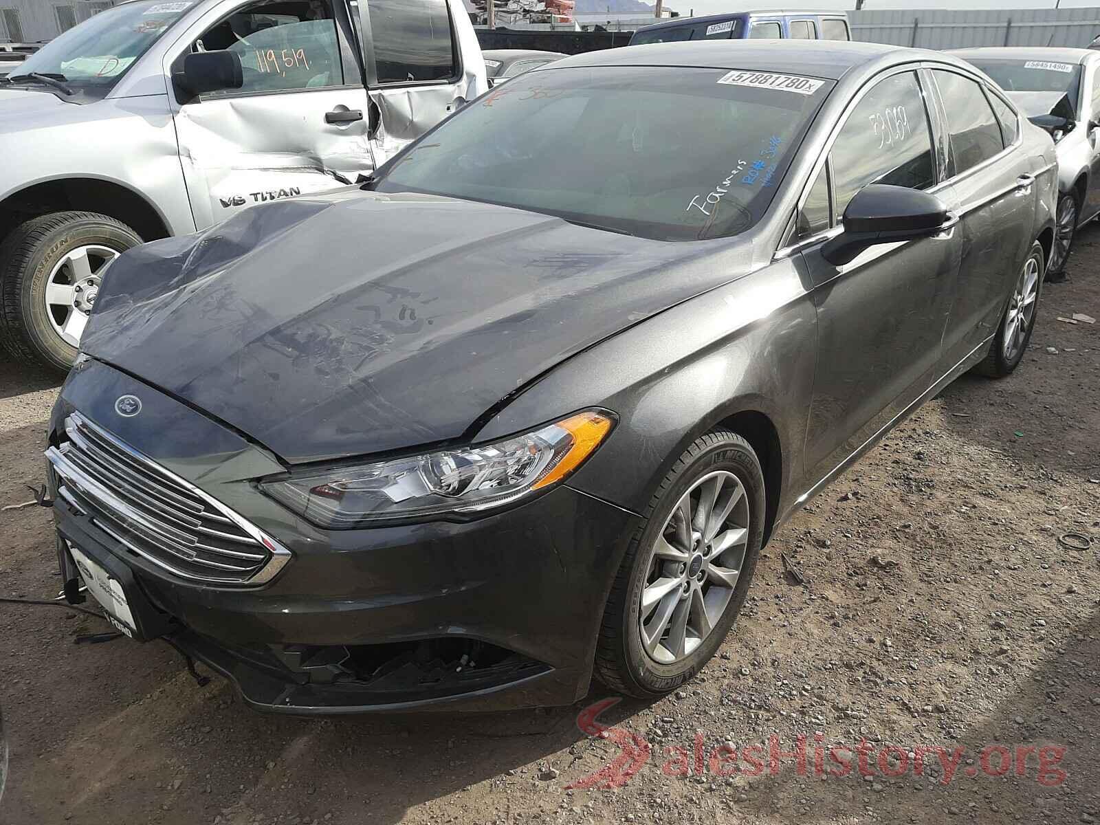 3FA6P0HD6HR180342 2017 FORD FUSION