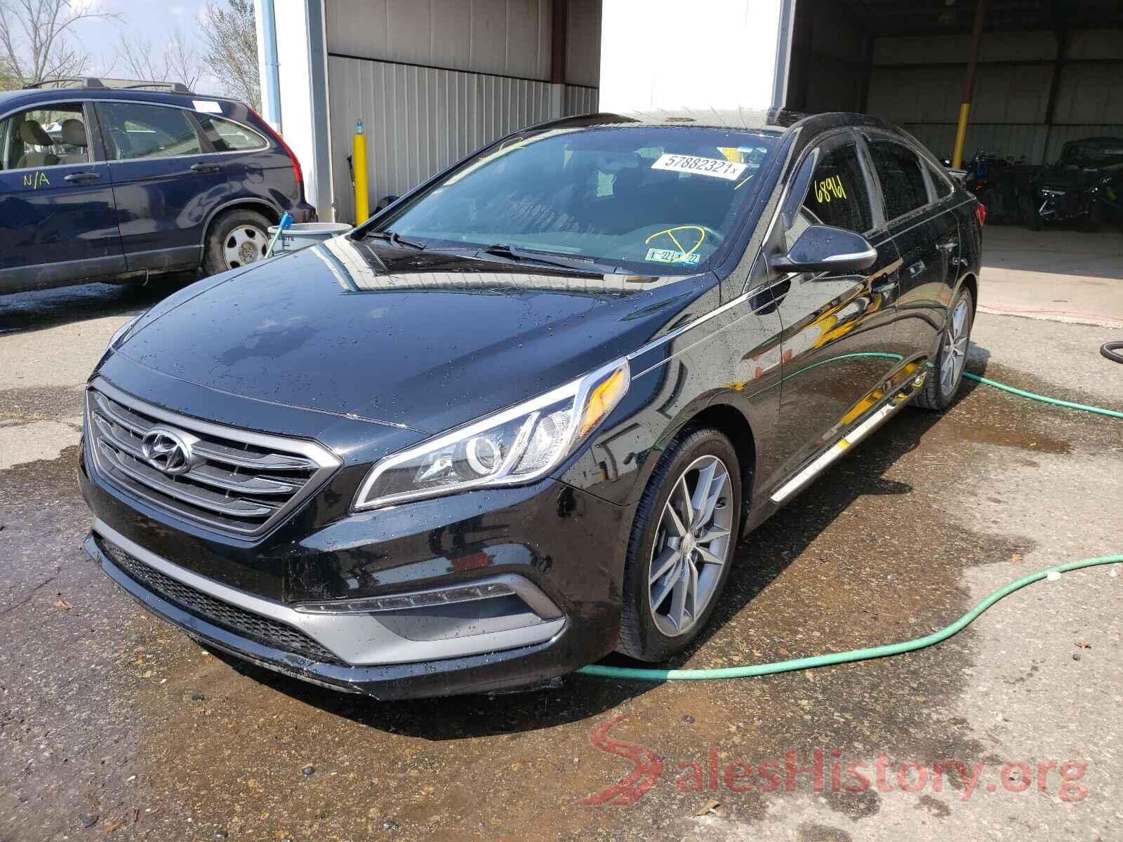 5NPE34ABXHH542600 2017 HYUNDAI SONATA