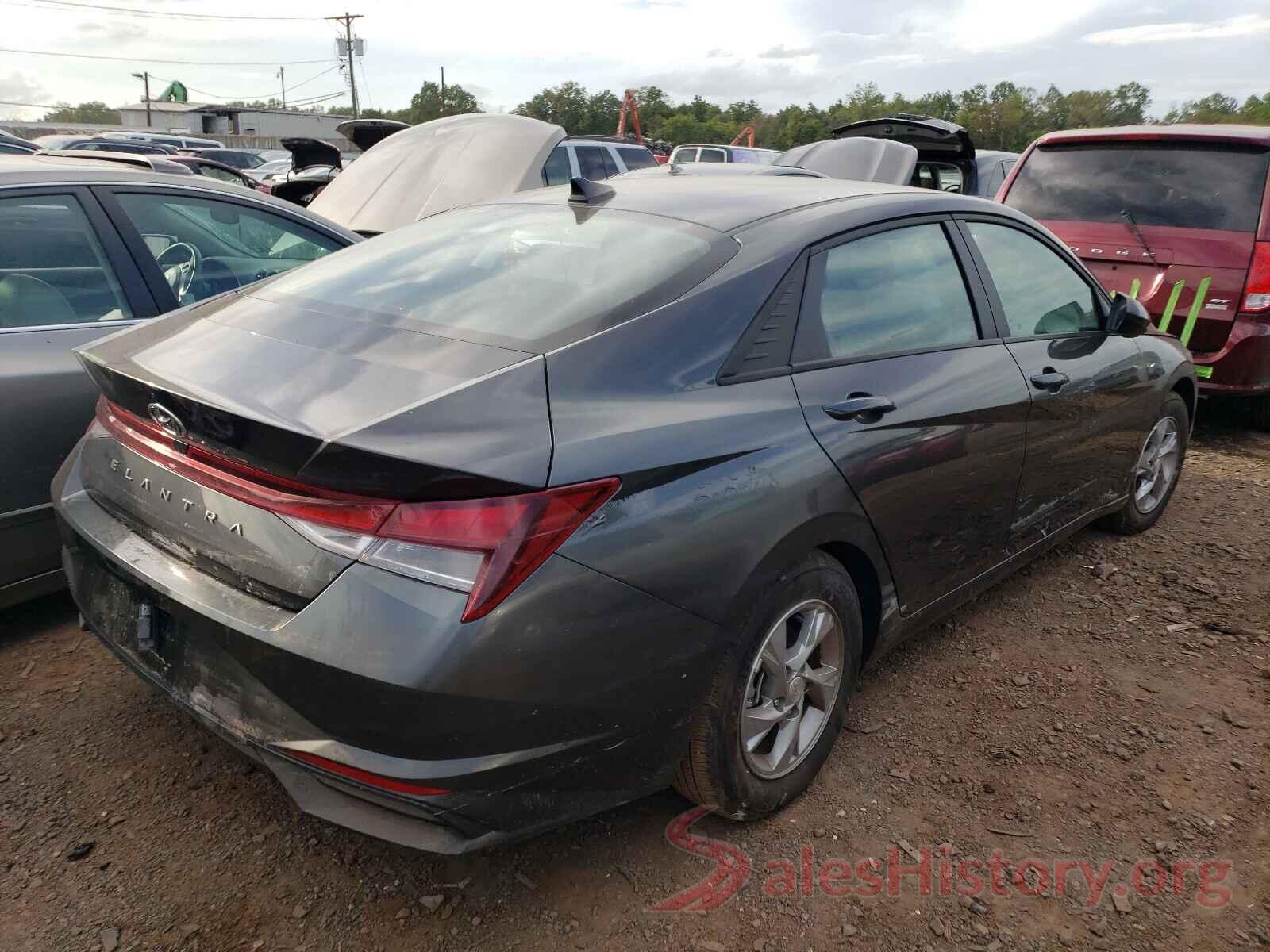 5NPLL4AG8MH050354 2021 HYUNDAI ELANTRA