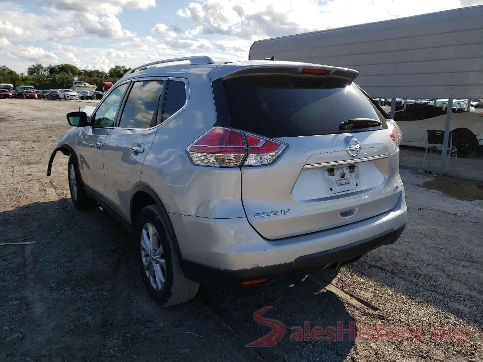 KNMAT2MT4GP684886 2016 NISSAN ROGUE