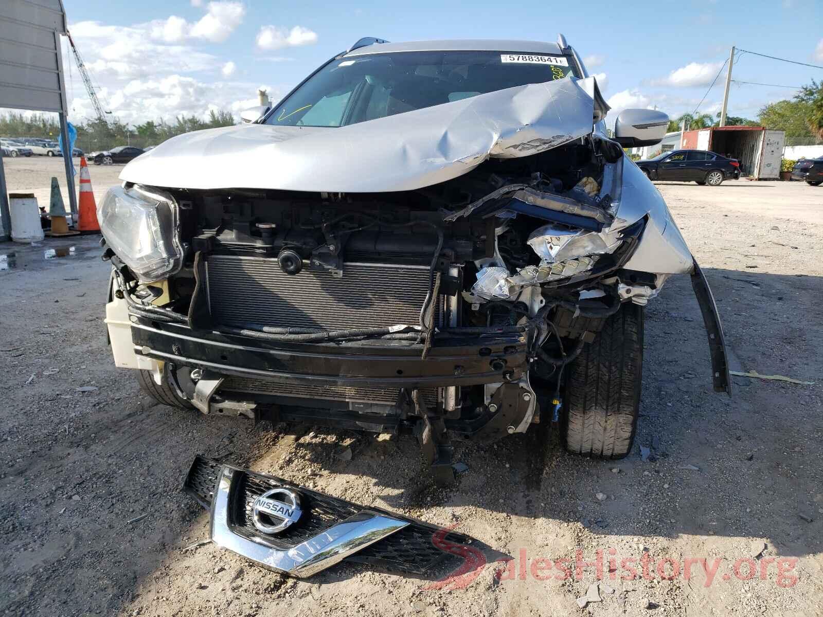 KNMAT2MT4GP684886 2016 NISSAN ROGUE