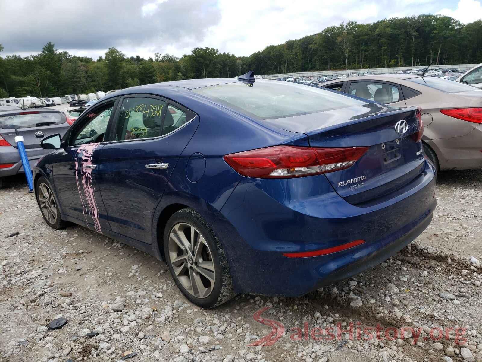 5NPD84LF8HH105241 2017 HYUNDAI ELANTRA