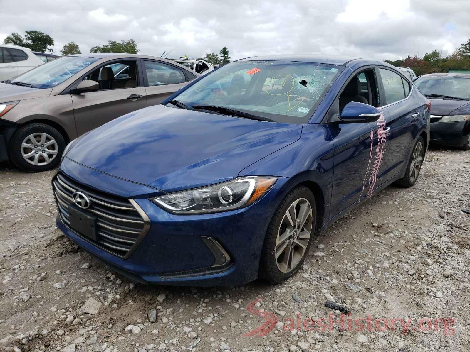 5NPD84LF8HH105241 2017 HYUNDAI ELANTRA