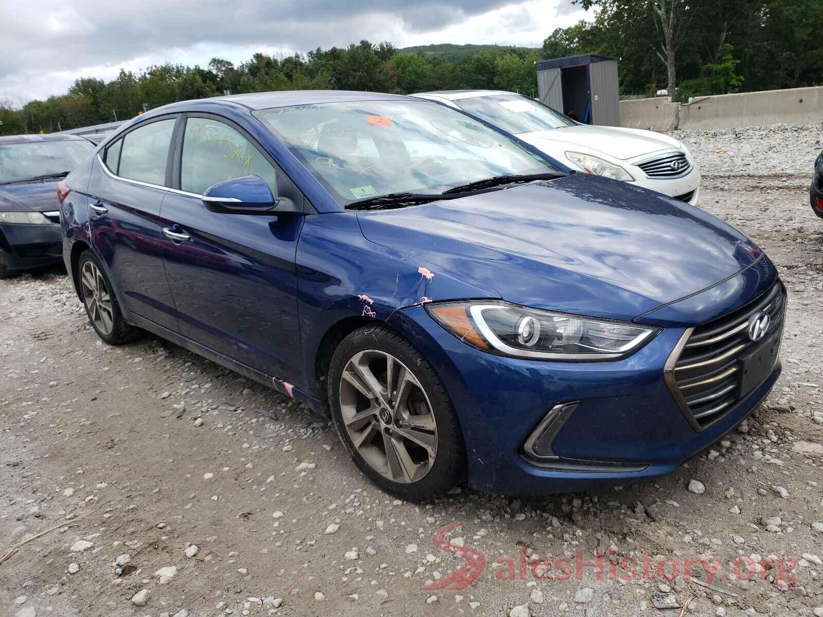 5NPD84LF8HH105241 2017 HYUNDAI ELANTRA