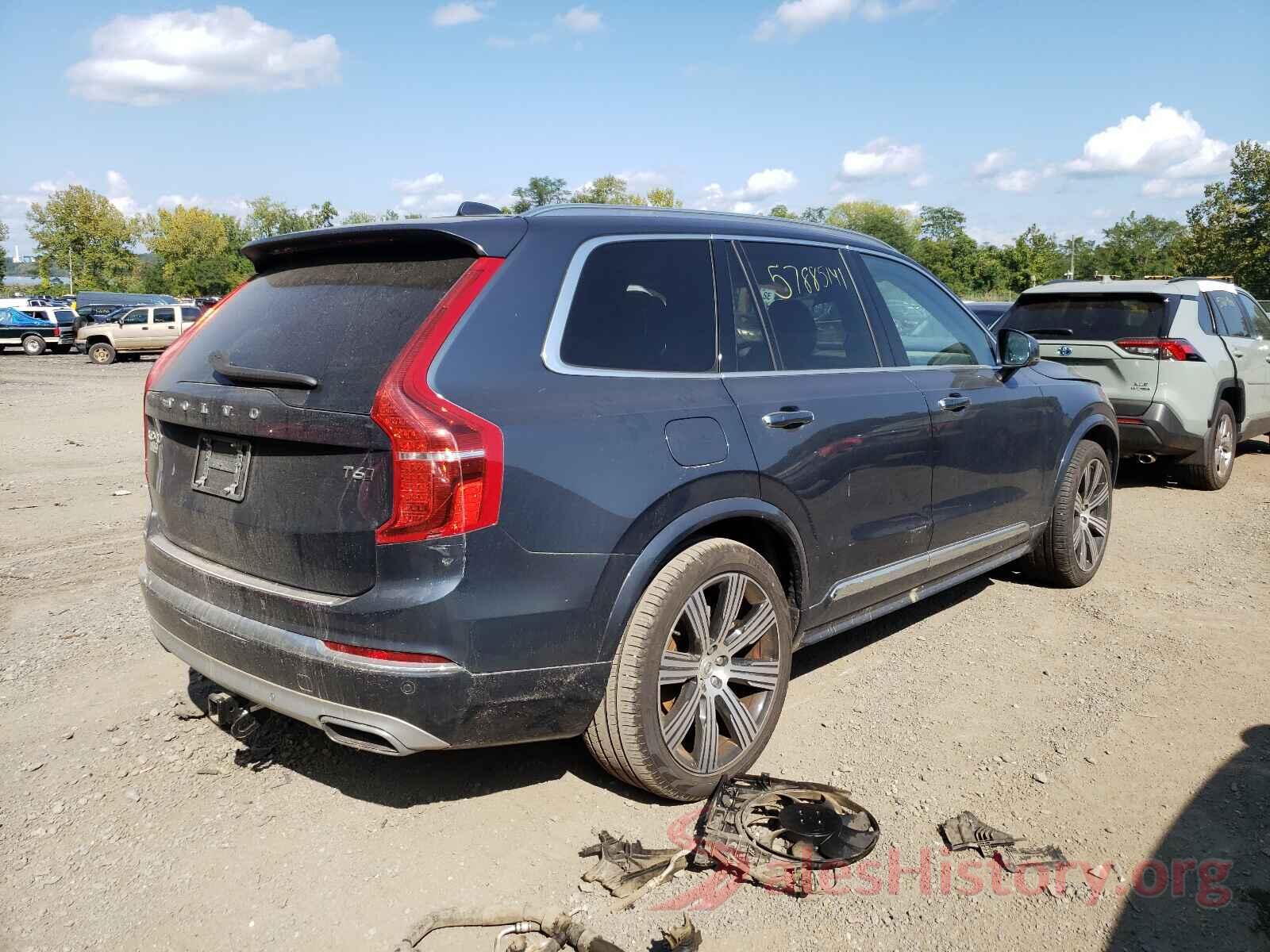 YV4A22PL7M1670958 2021 VOLVO XC90