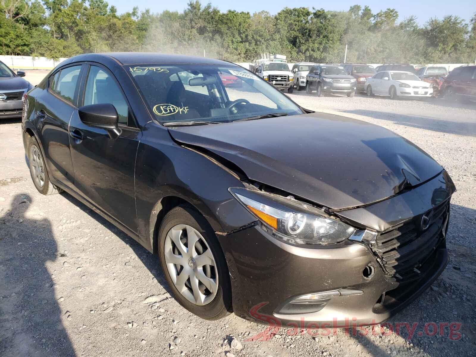 3MZBN1U78HM157935 2017 MAZDA 3