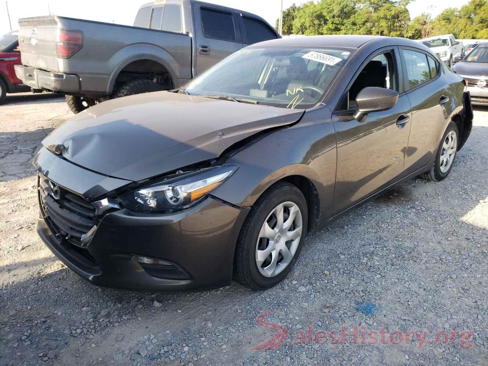 3MZBN1U78HM157935 2017 MAZDA 3