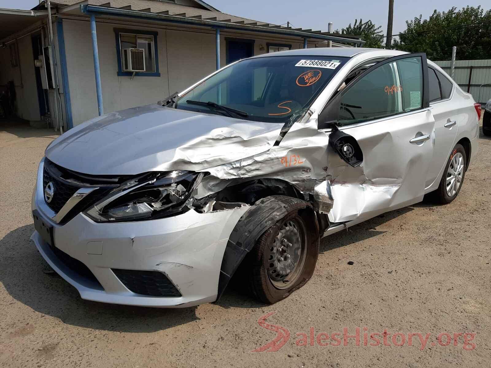 3N1AB7AP6HY318292 2017 NISSAN SENTRA