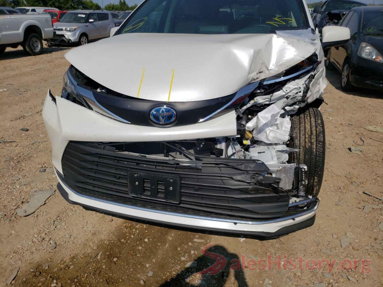 5TDJSKFC4MS002574 2021 TOYOTA SIENNA