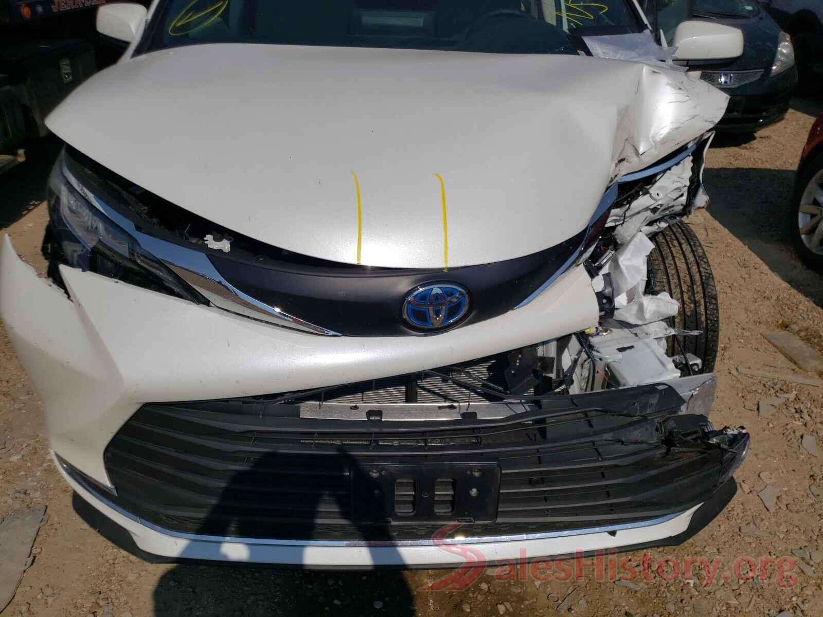 5TDJSKFC4MS002574 2021 TOYOTA SIENNA