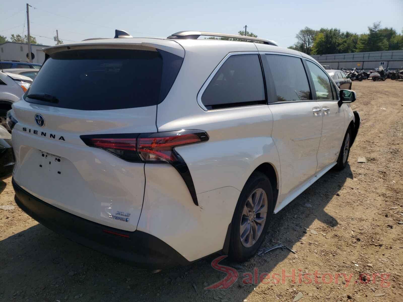 5TDJSKFC4MS002574 2021 TOYOTA SIENNA