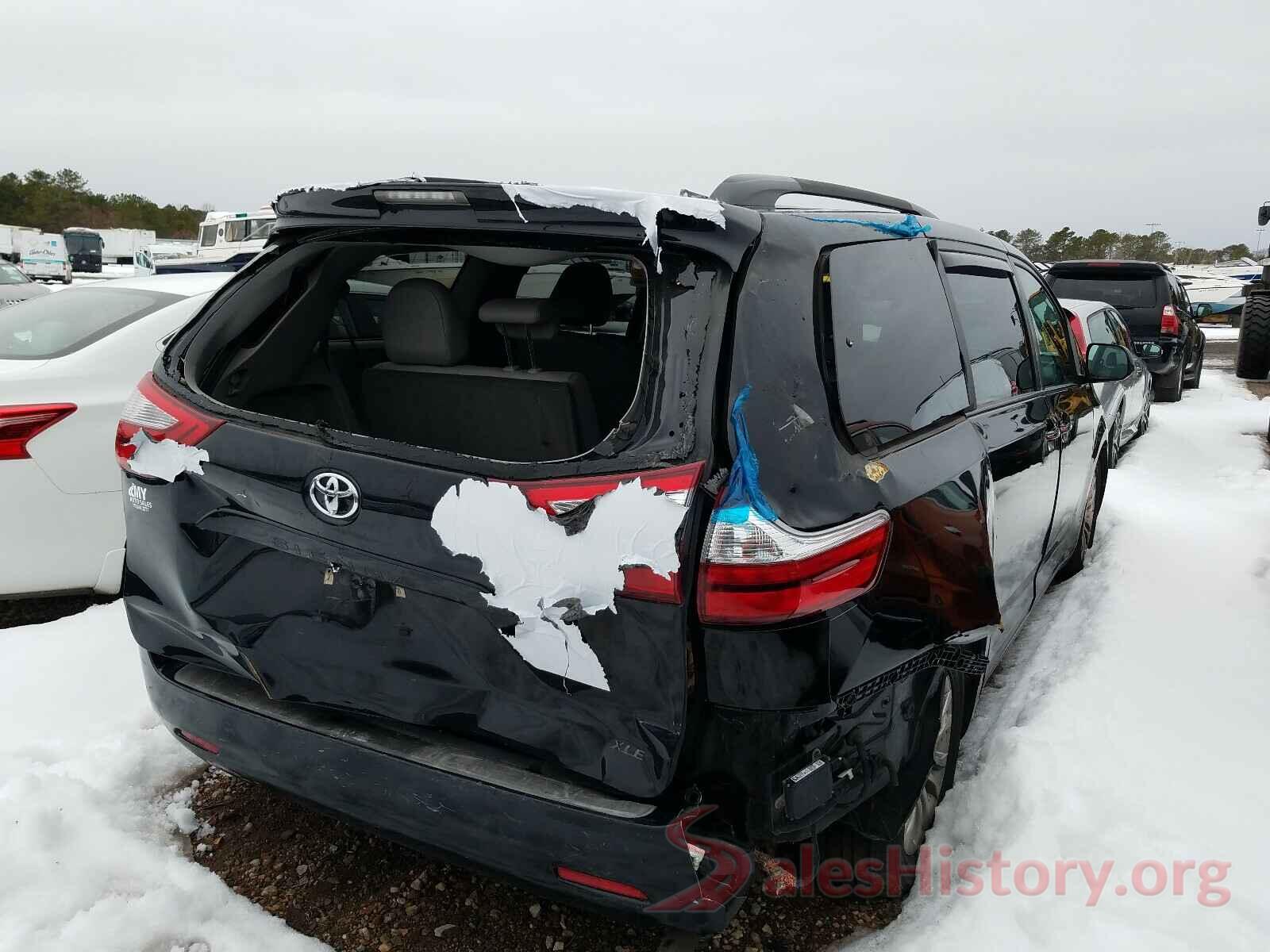 5TDYK3DC7GS718784 2016 TOYOTA SIENNA