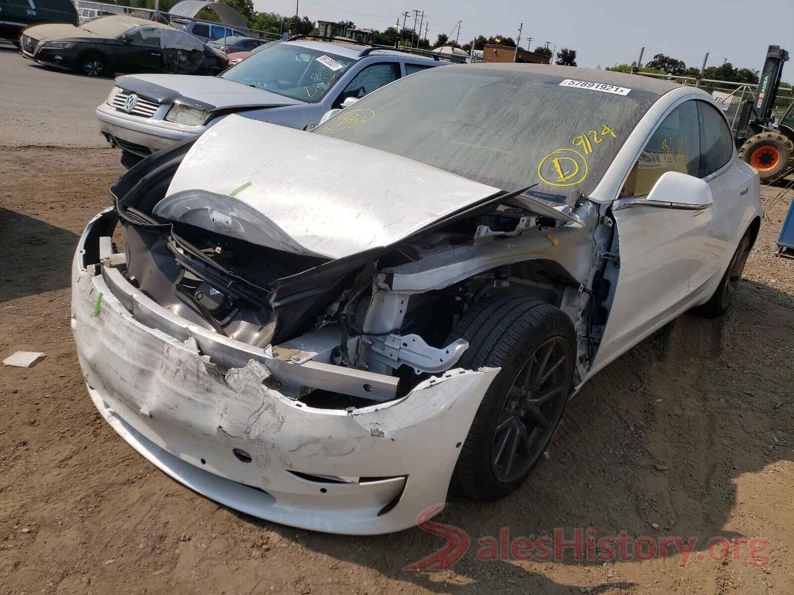 5YJ3E1EB3KF511060 2019 TESLA MODEL 3