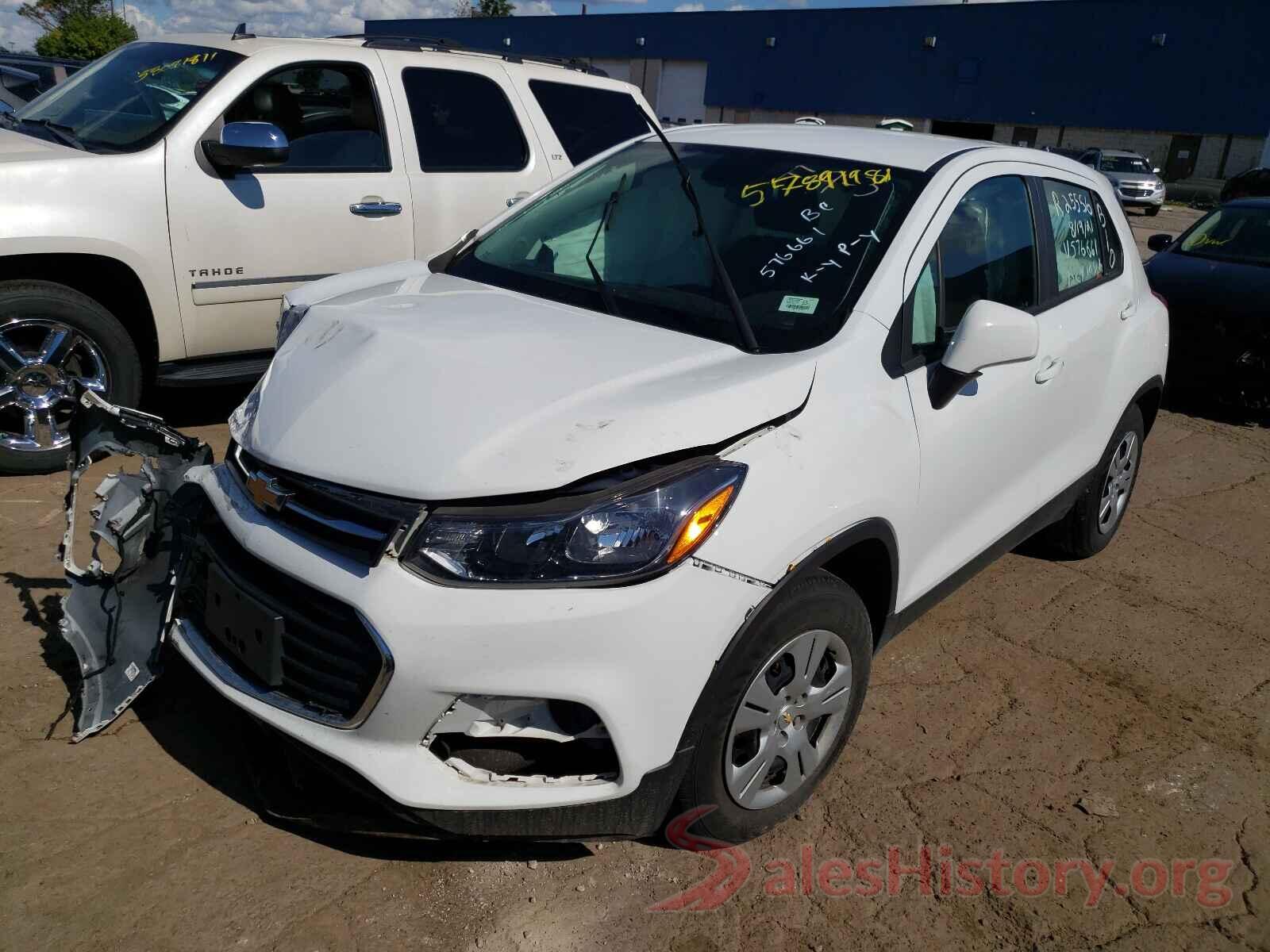 KL7CJKSB7JB576661 2018 CHEVROLET TRAX