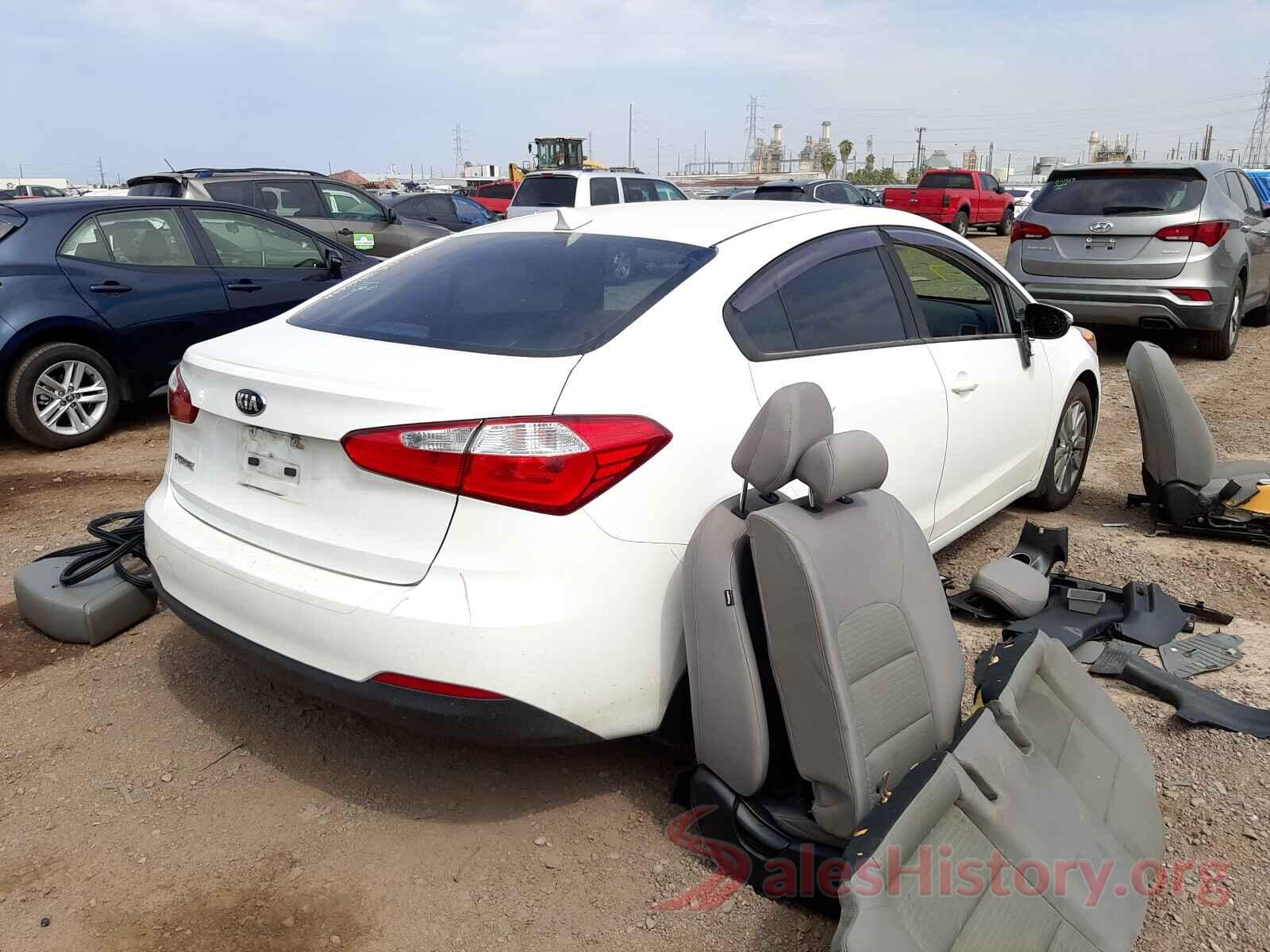 KNAFX4A67G5528077 2016 KIA FORTE