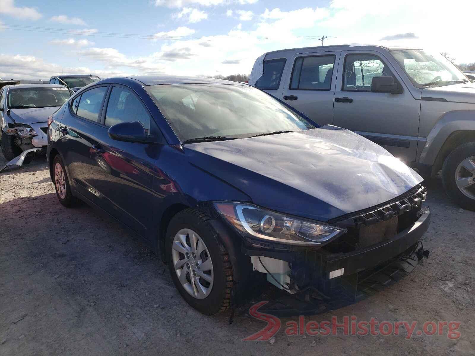 5NPD74LF3HH193182 2017 HYUNDAI ELANTRA