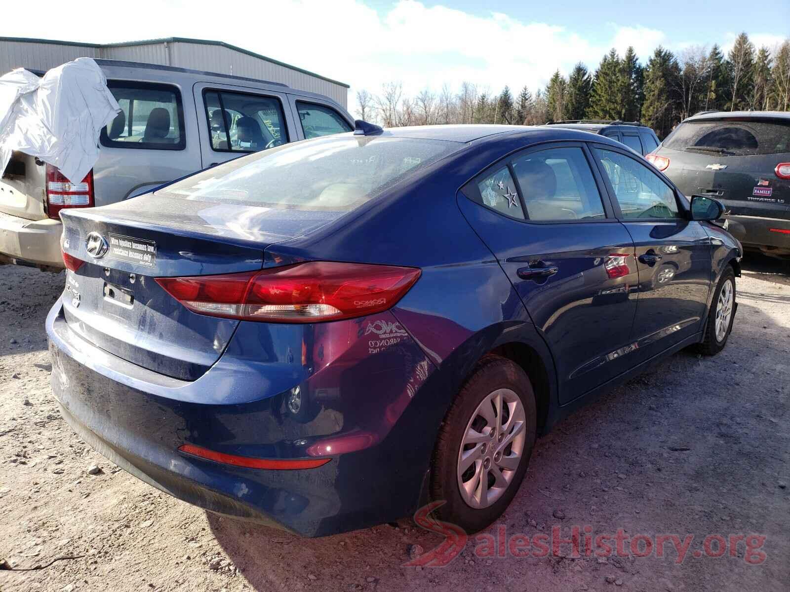 5NPD74LF3HH193182 2017 HYUNDAI ELANTRA