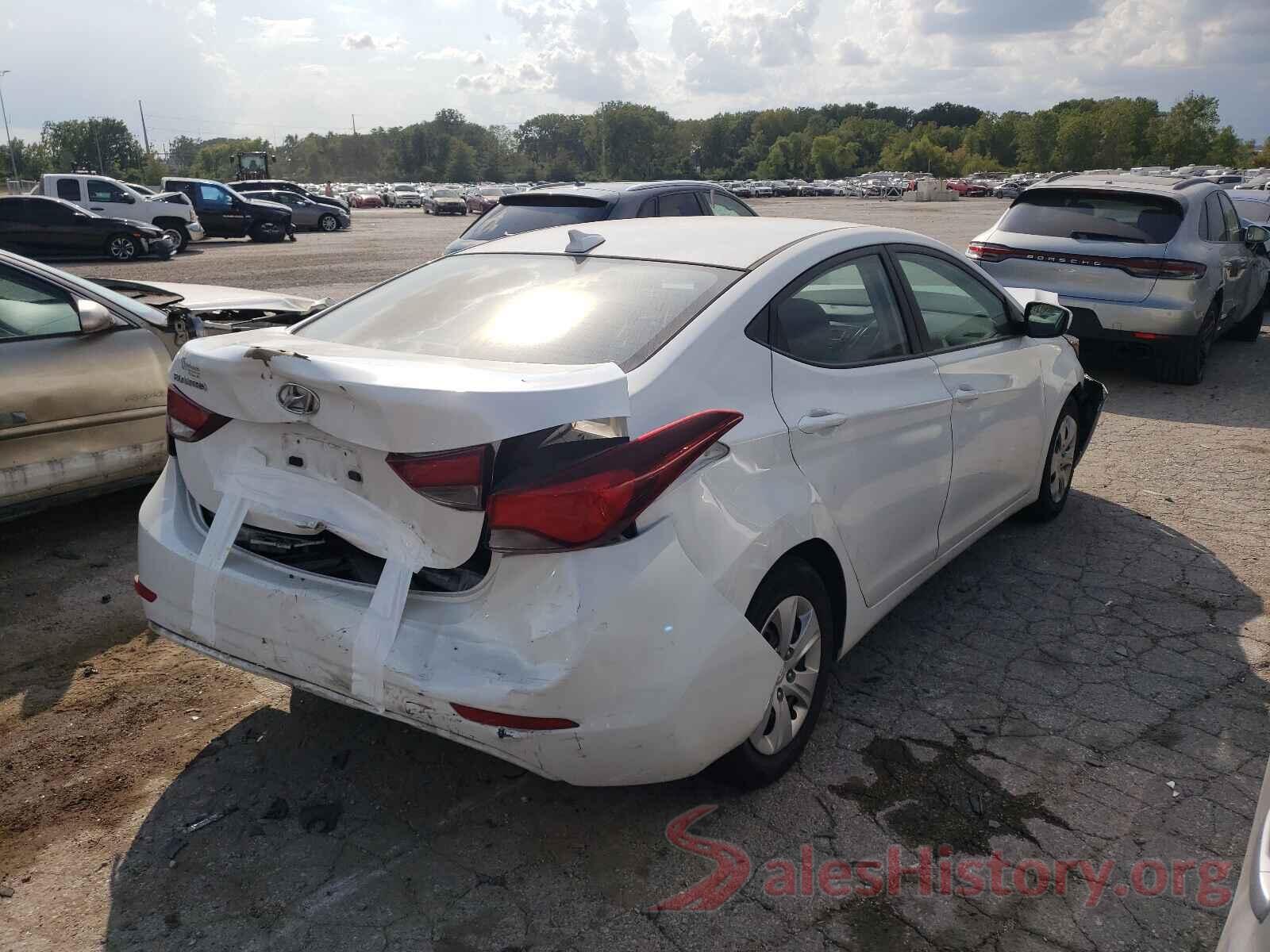 5NPDH4AE2GH672263 2016 HYUNDAI ELANTRA